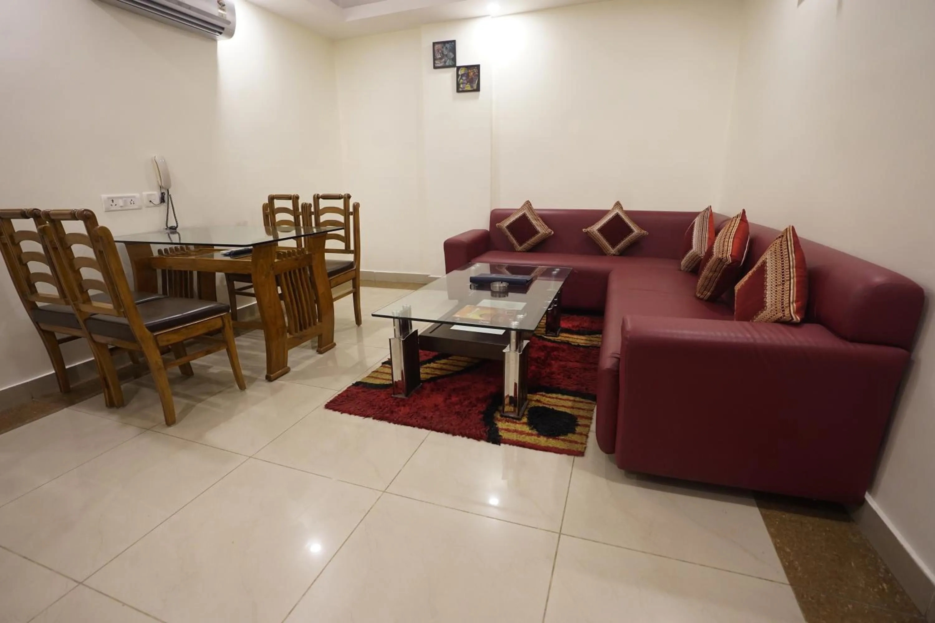 Seating area in HOTEL AVN GRAND