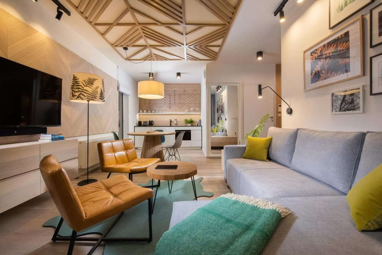 Kitchen or kitchenette in VISLOW Resort