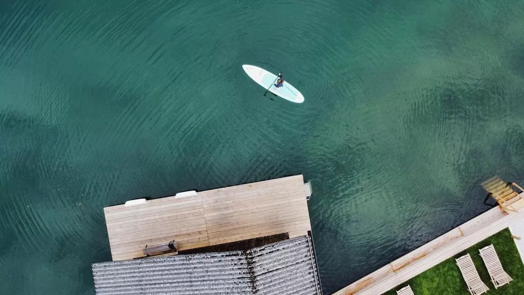 Beach in Villa Alma - a lakeside Boutique Hotel