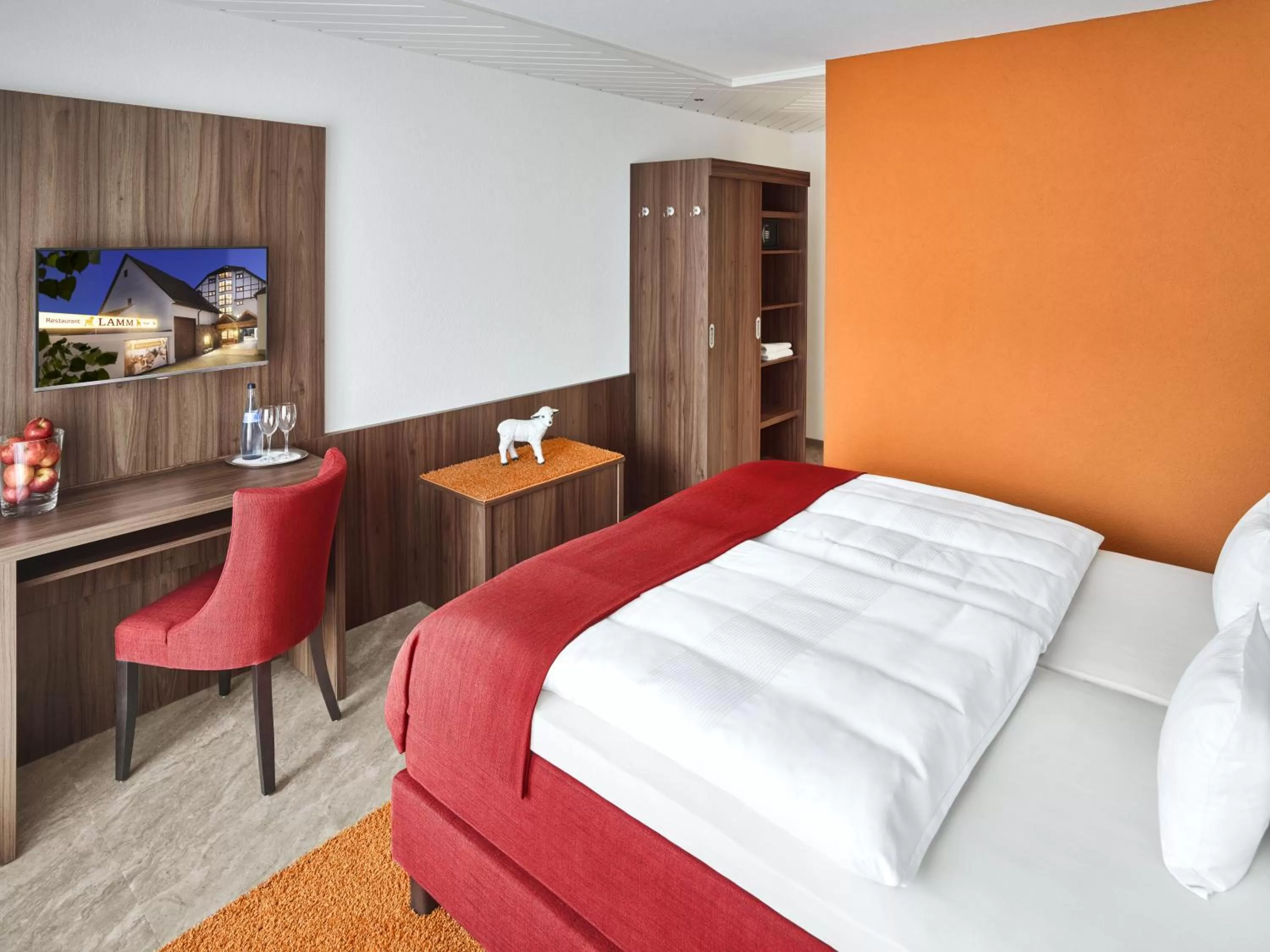 Photo of the whole room, Bed in Hotel Lamm