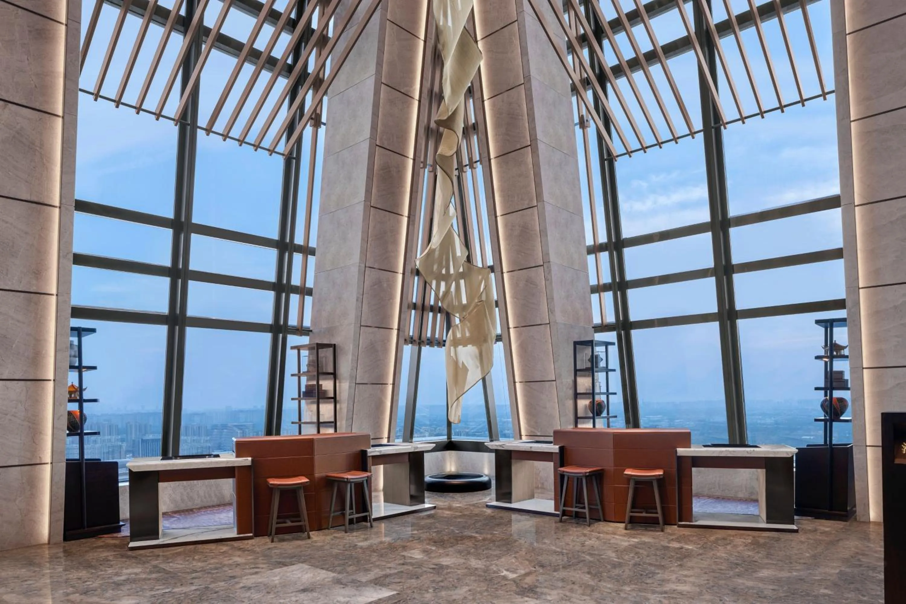 Lobby or reception in JW Marriott Hotel Xi'an