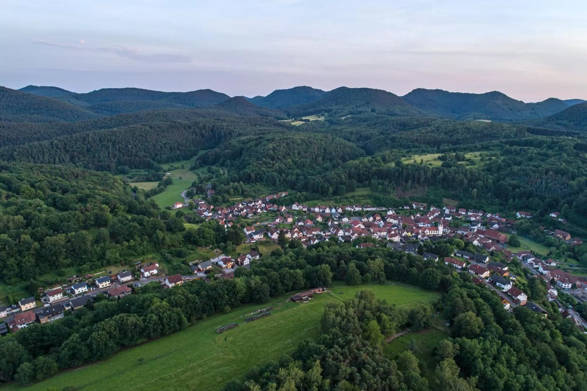 Area and facilities, Bird's-eye View in Landgasthaus & Hotel zur Krone