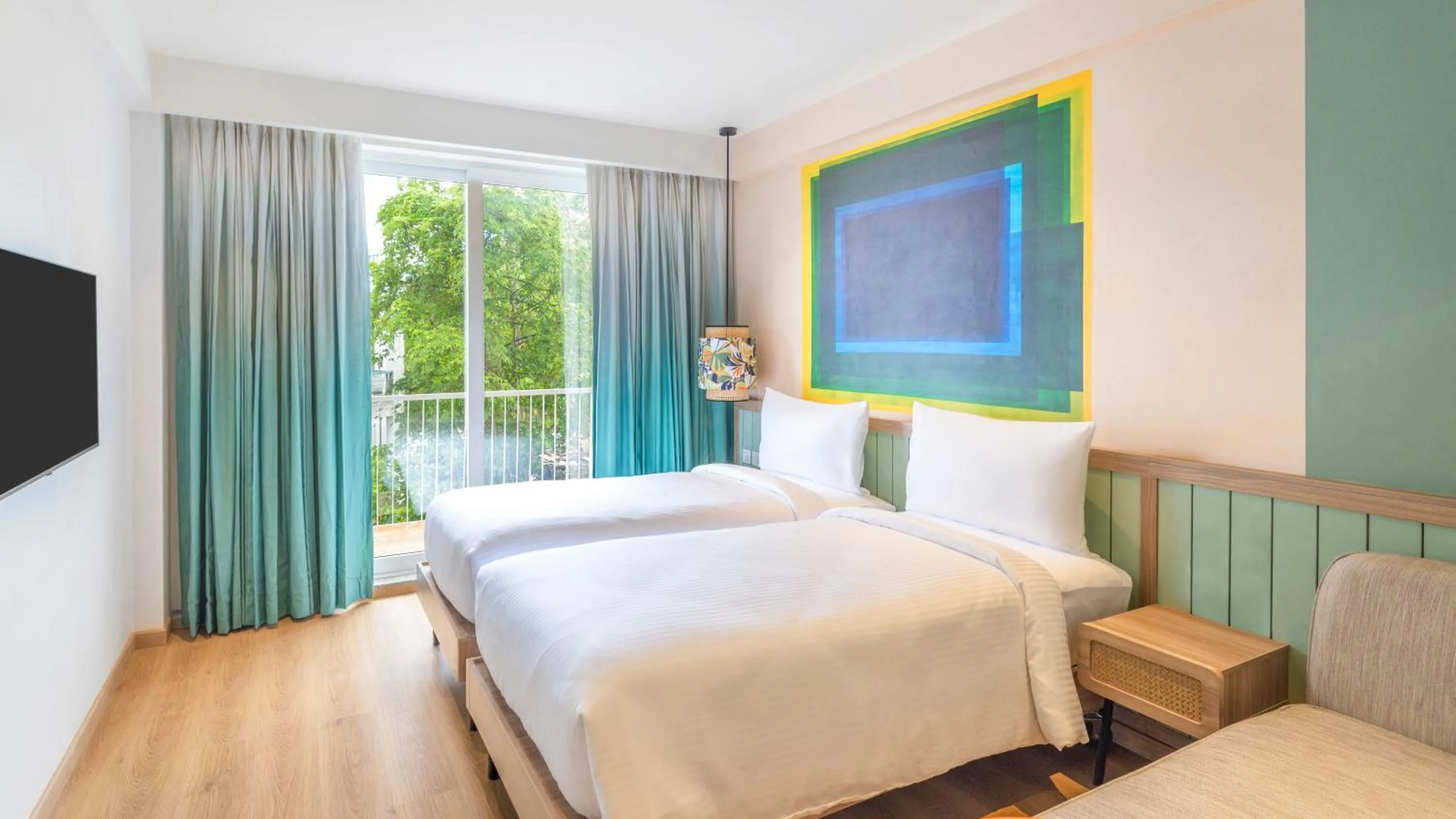 Bedroom, Bed in ibis Styles Goa Vagator - An Accor Brand