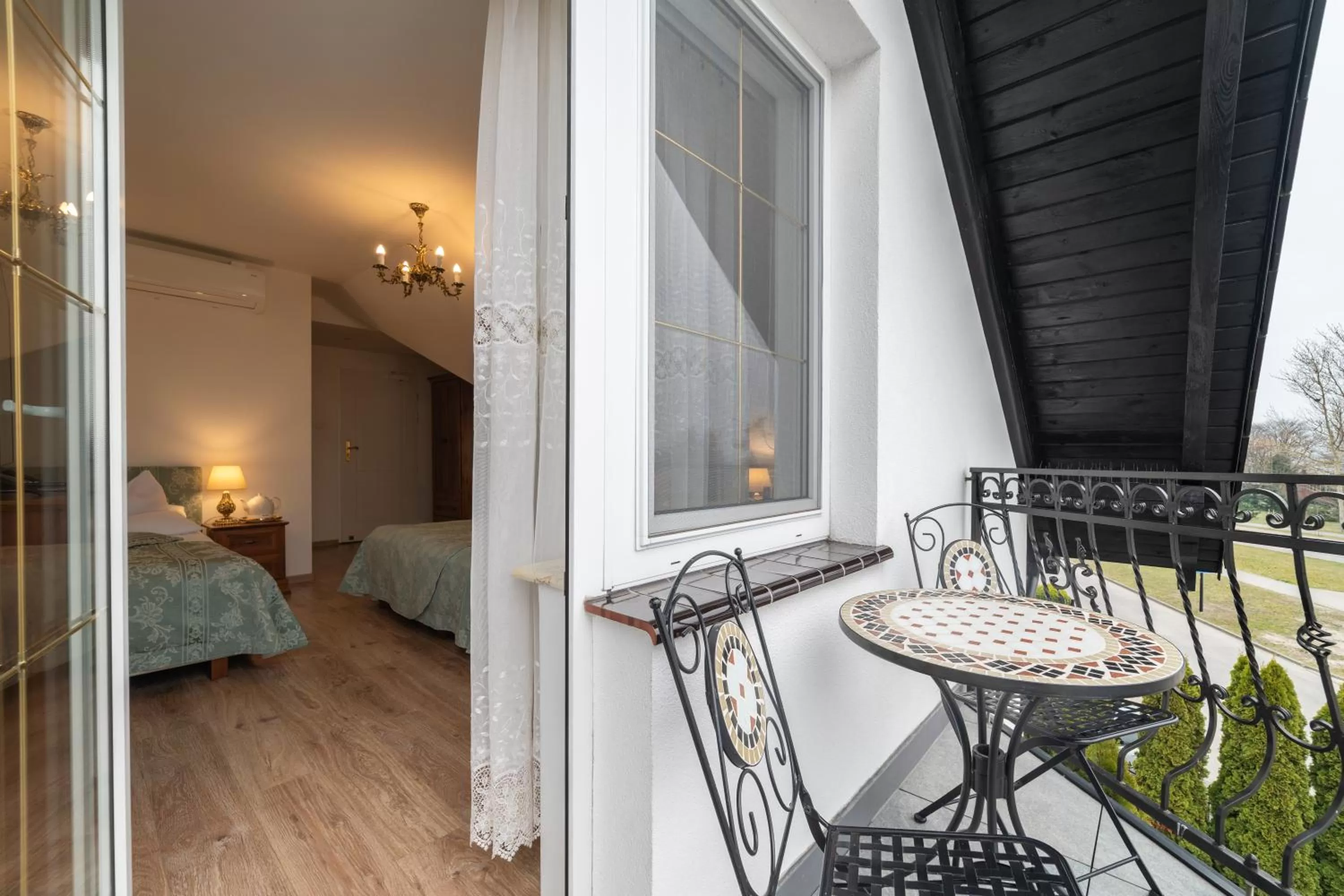 Balcony/Terrace in Pensjonat & Restauracja Admirał