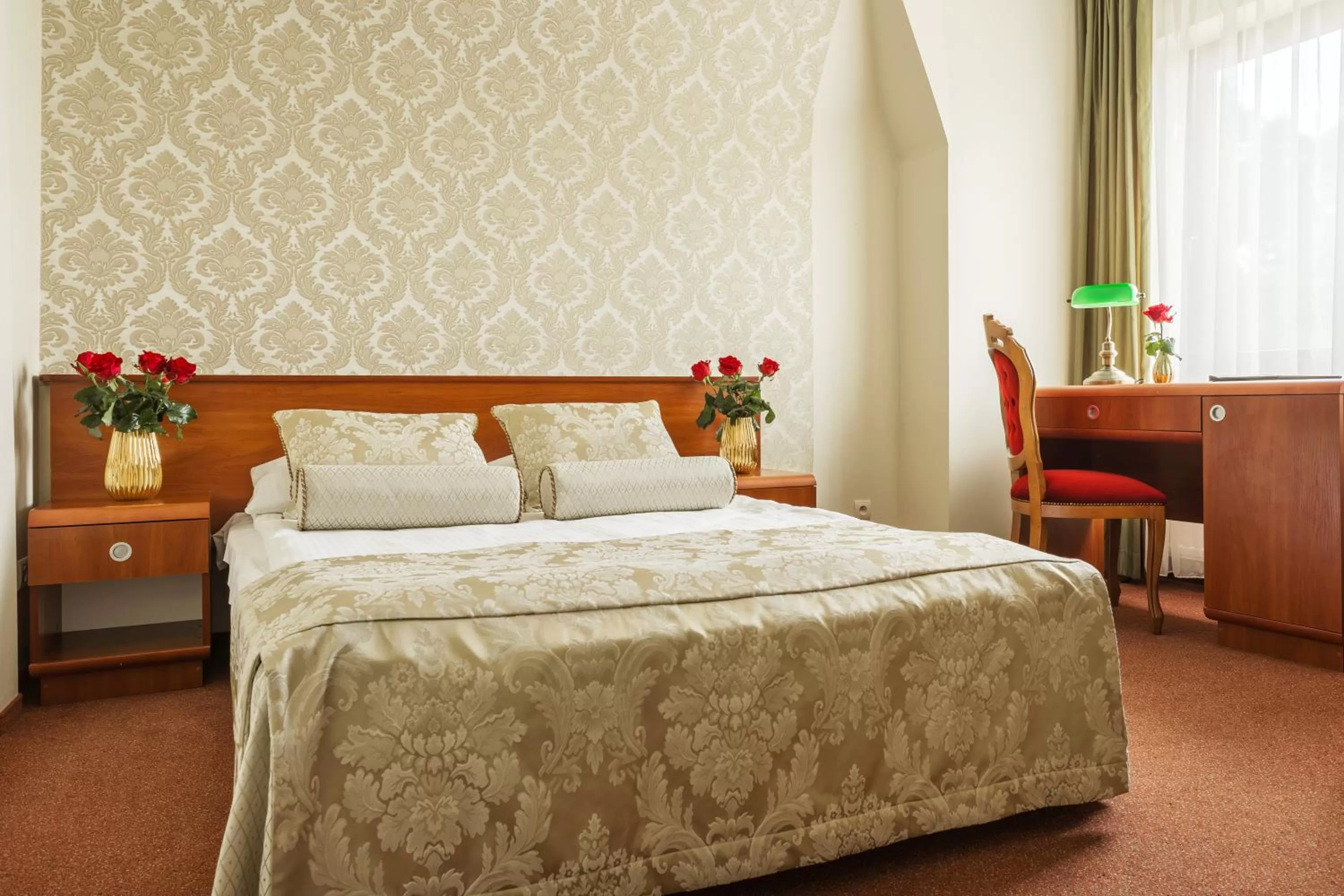 Bed in Leśna Perła - Restauracja i Pokoje Hotelowe