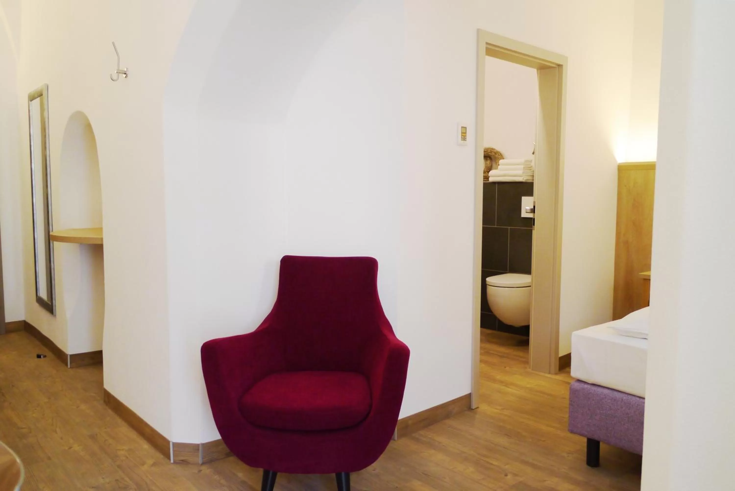 Photo of the whole room, Bed in Das Brunners