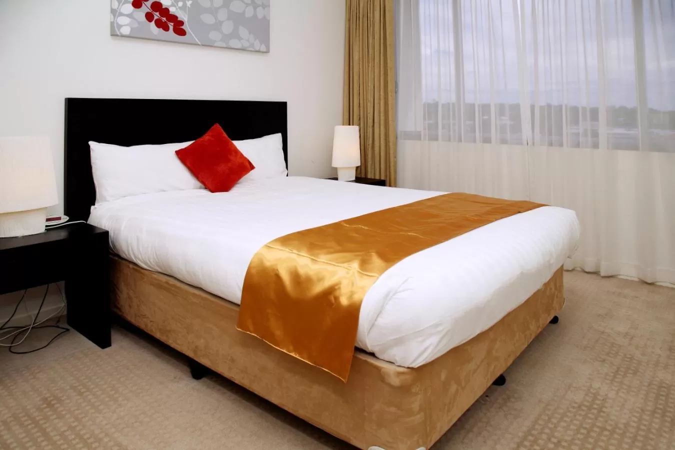 Bed in Toowoomba Central Plaza Apartment Hotel Official