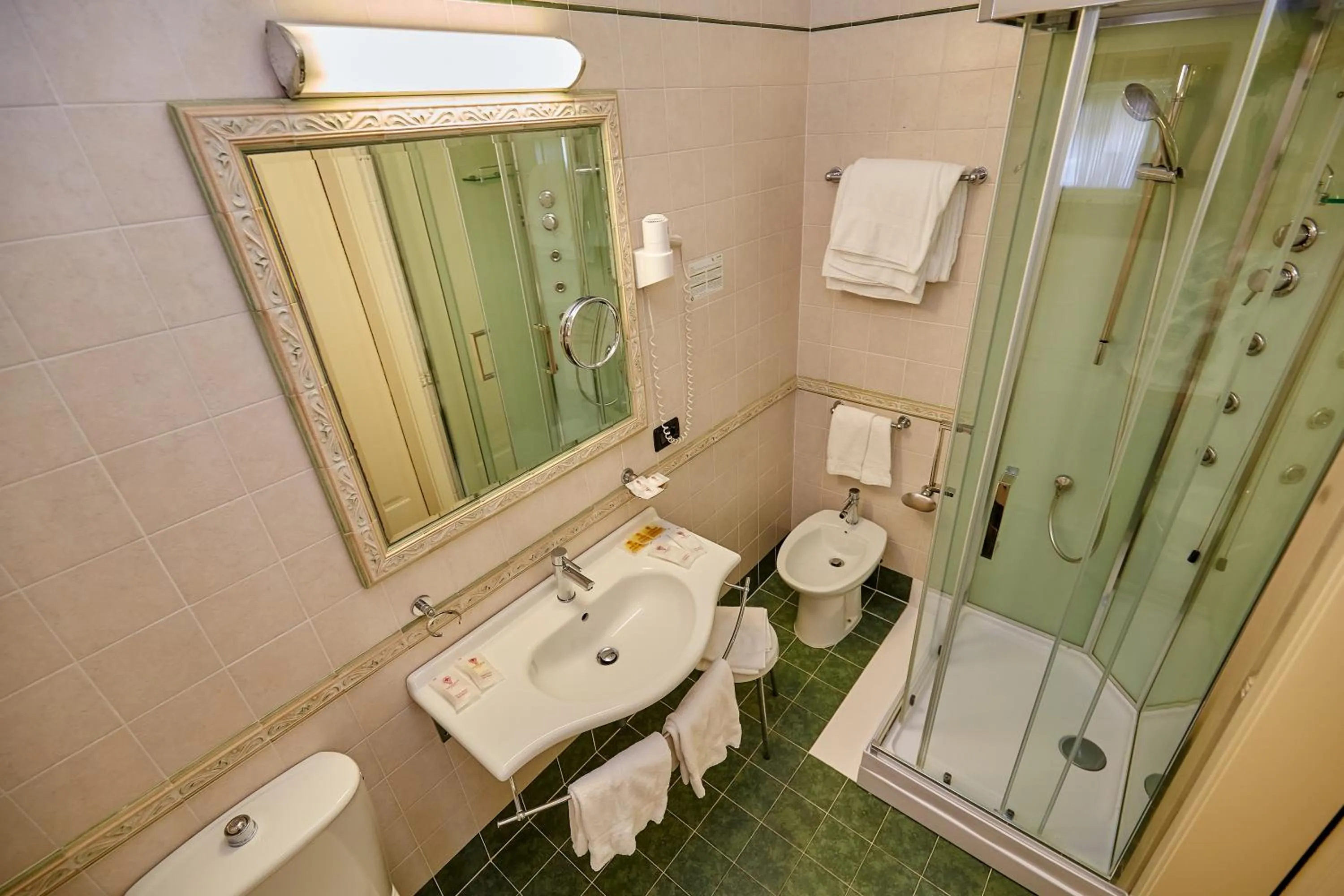 Shower in Hotel Riviera dei Dogi