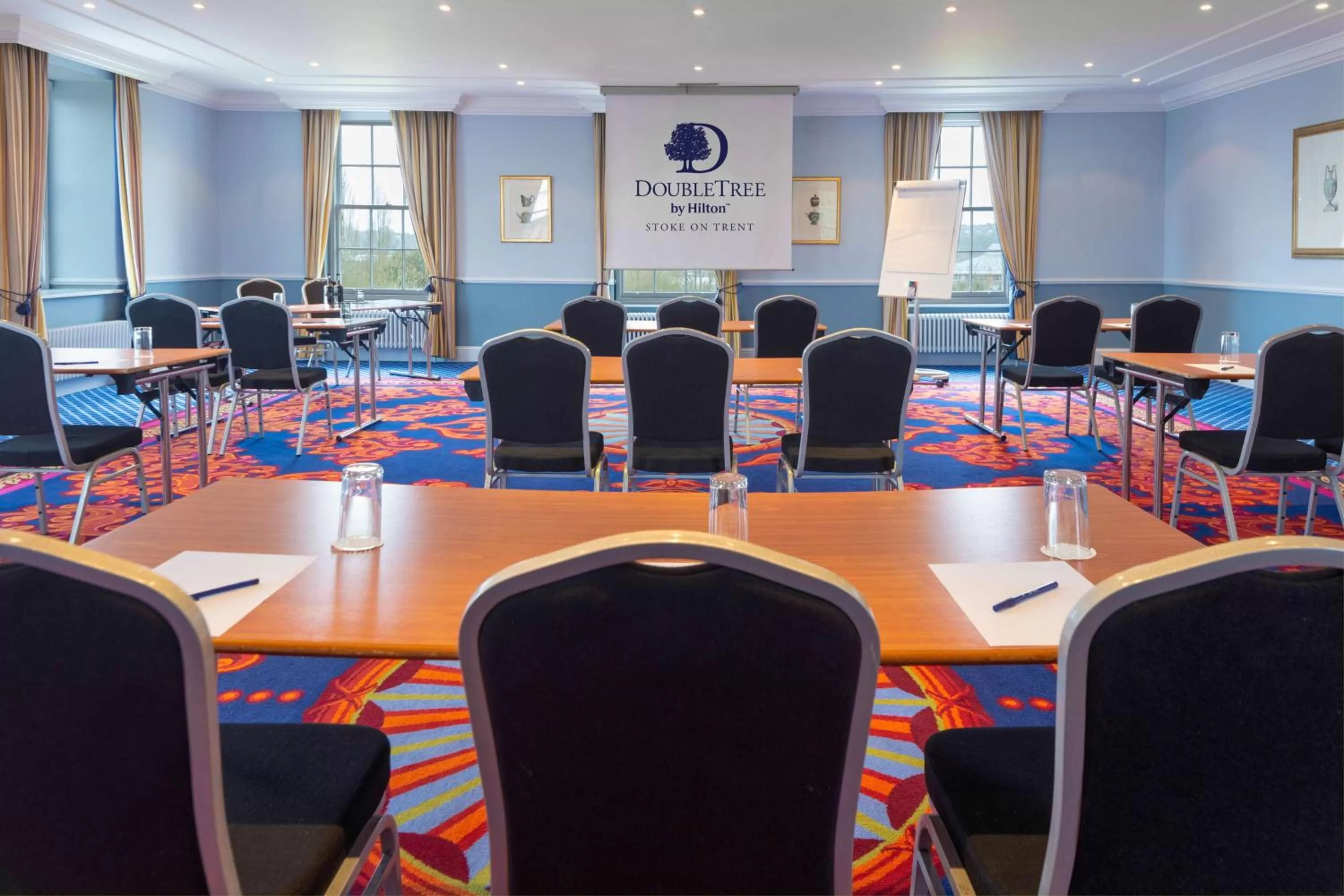 Meeting/conference room in DoubleTree by Hilton Stoke-on-Trent, United Kingdom