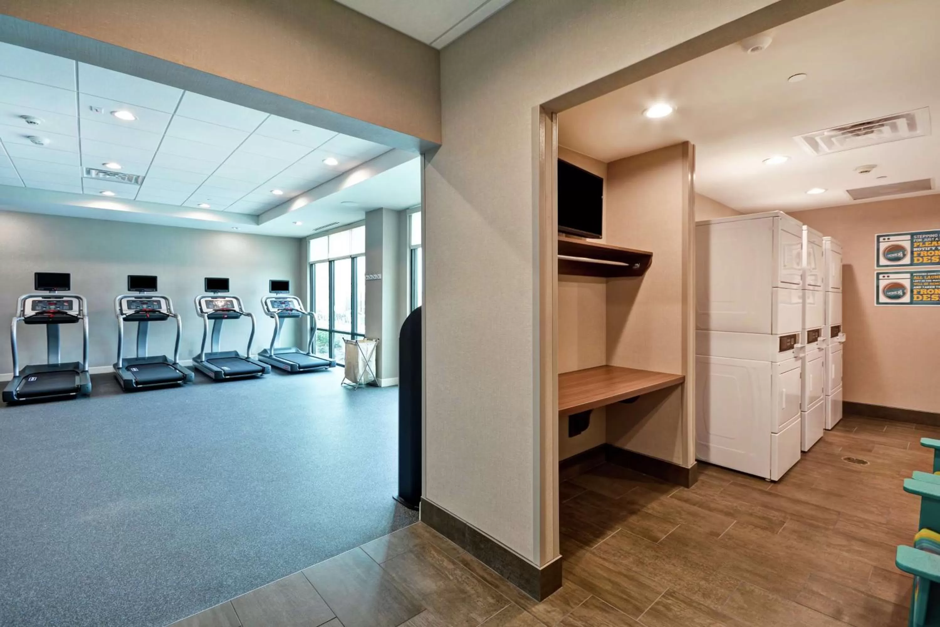 Fitness centre/facilities in Home2 Suites Plano Legacy West