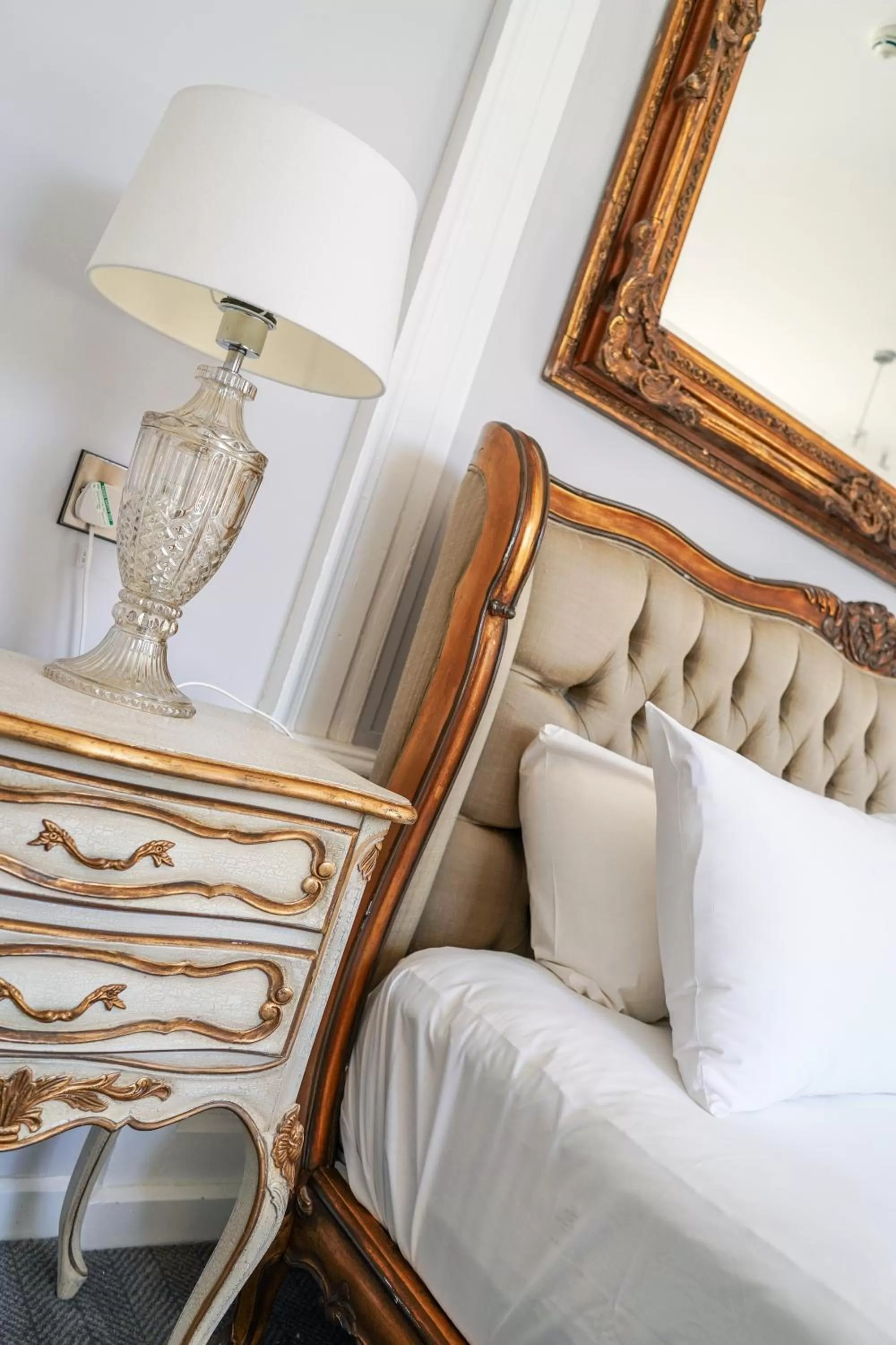 Bed in Beamish Hall Hotel, BW Premier Collection