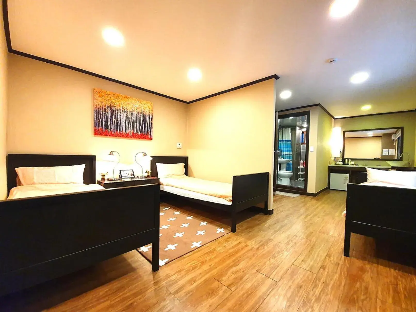 Triple Room in Forêt Guest House Gangnam Triple Room in Forêt Guest House Gangnam