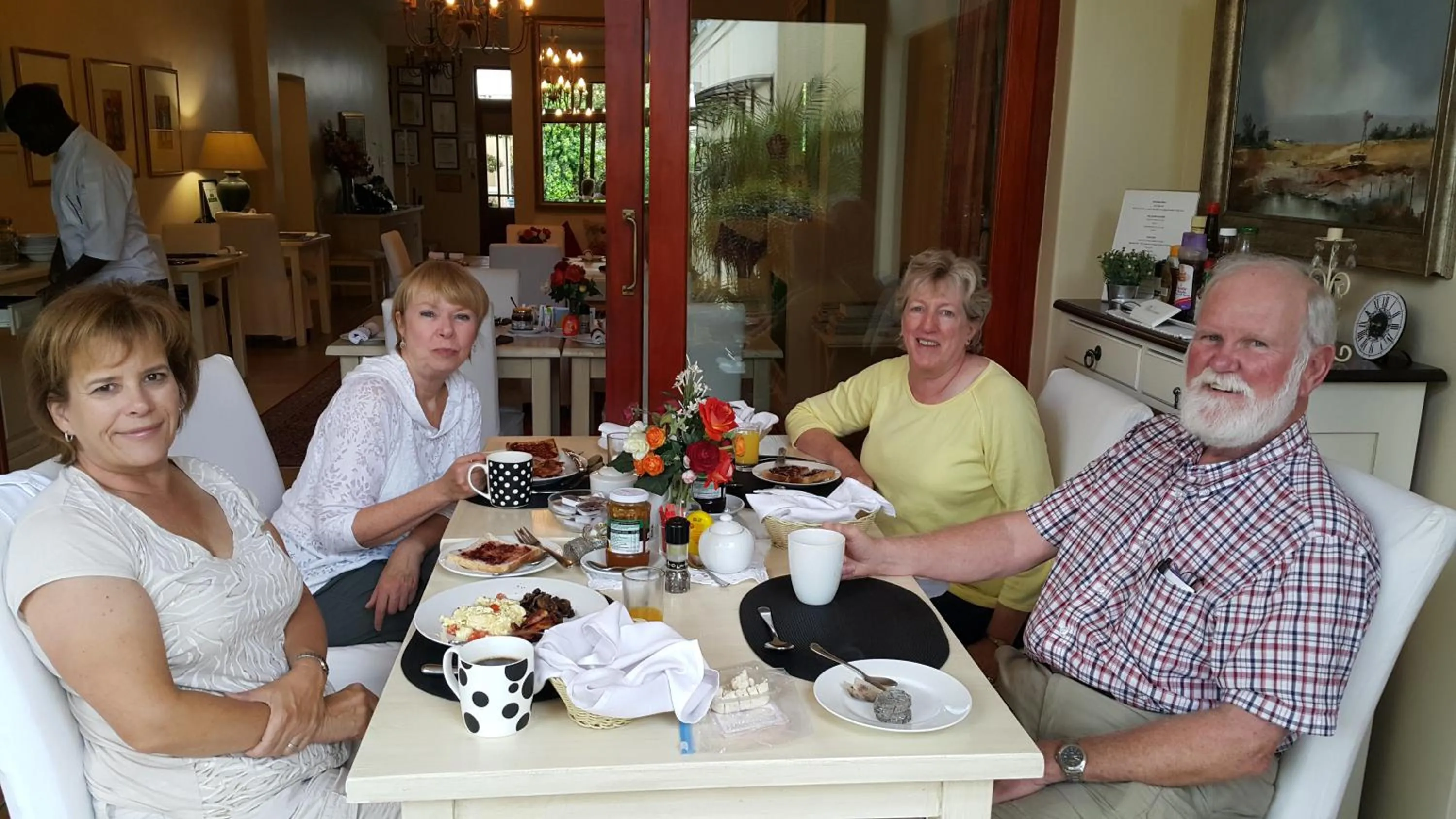 group of guests in Riversong Guest House