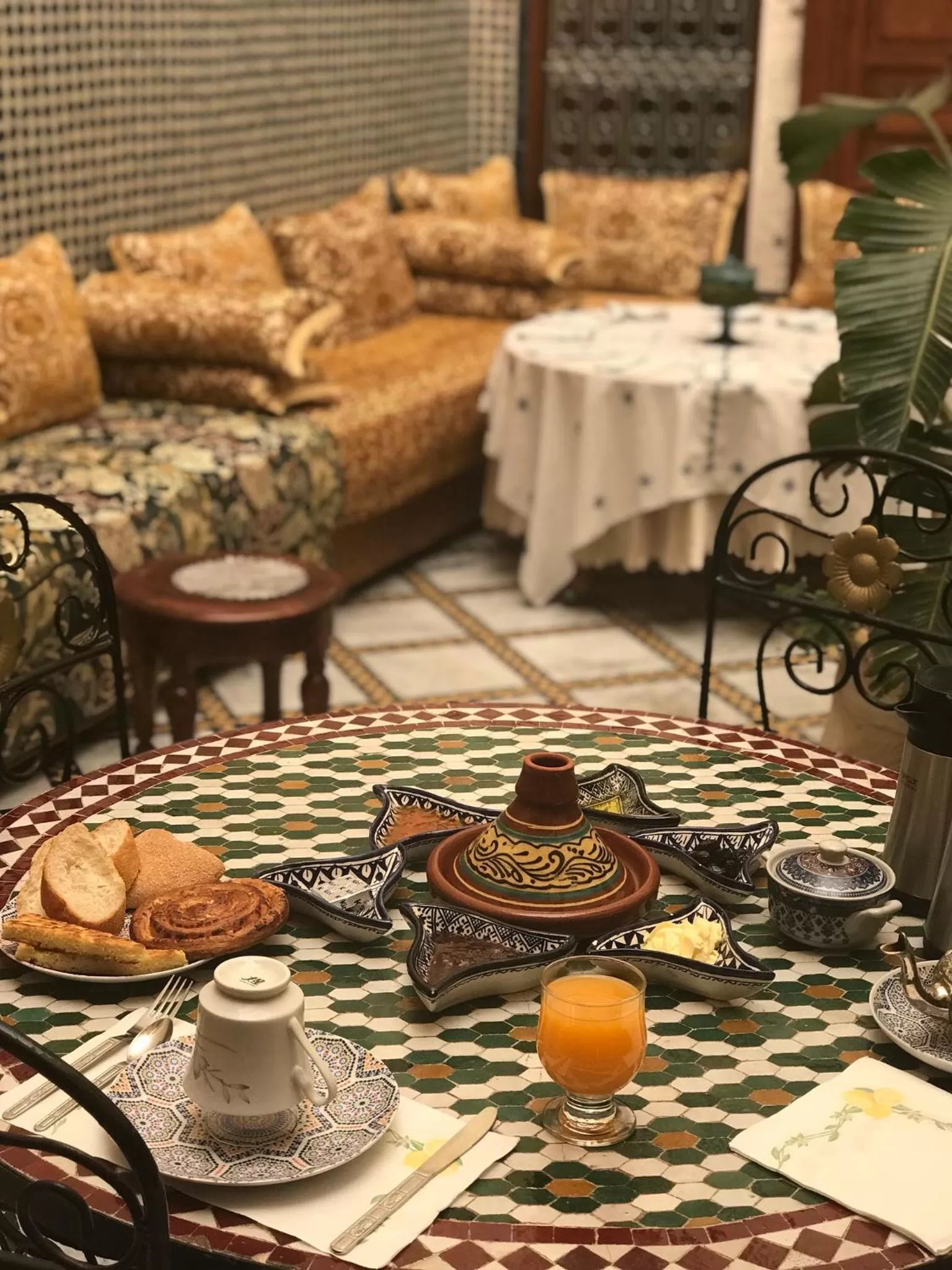 Breakfast in Riad Taj Salma