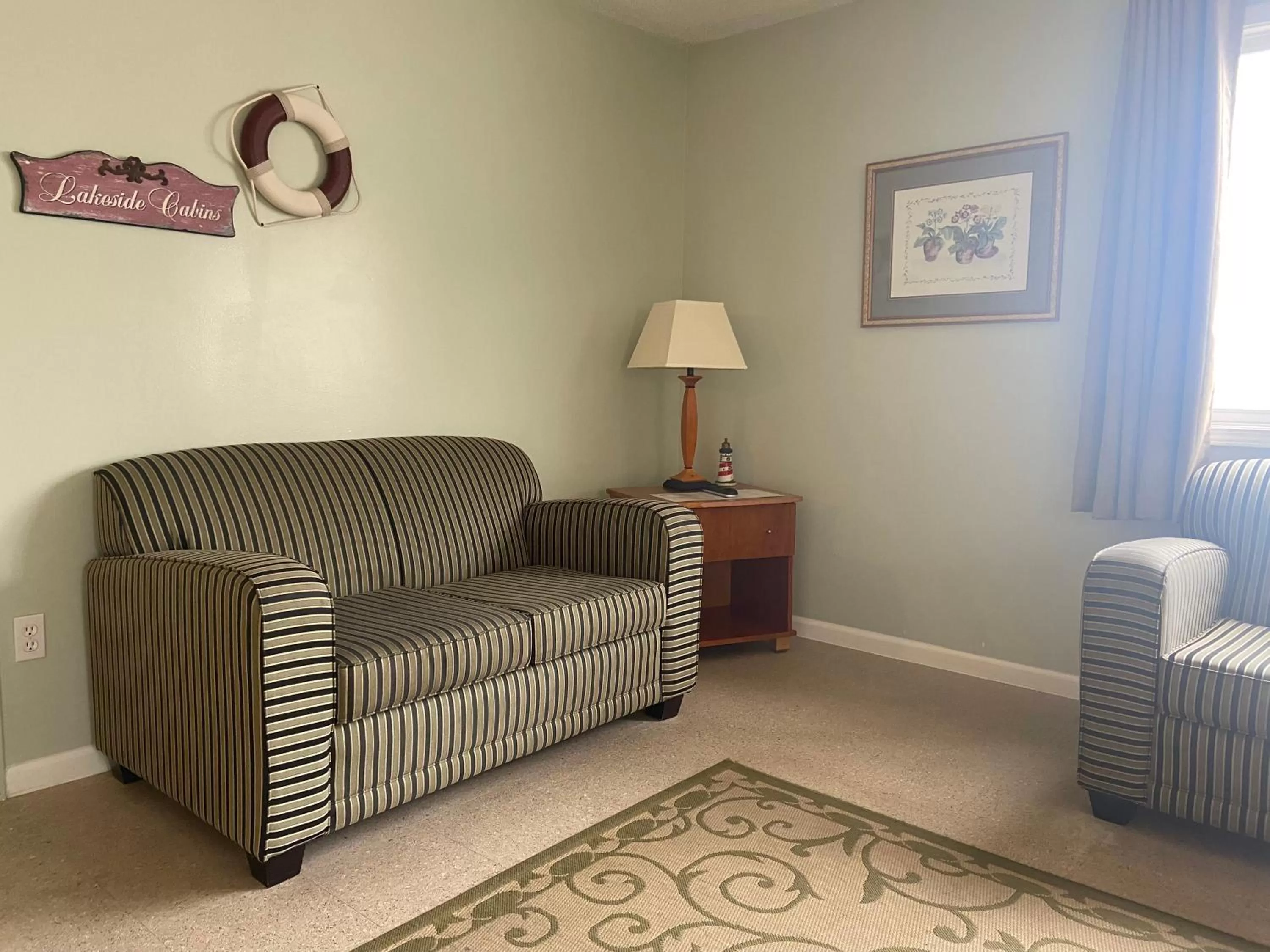 Living room in Gold Coast Family Cottages