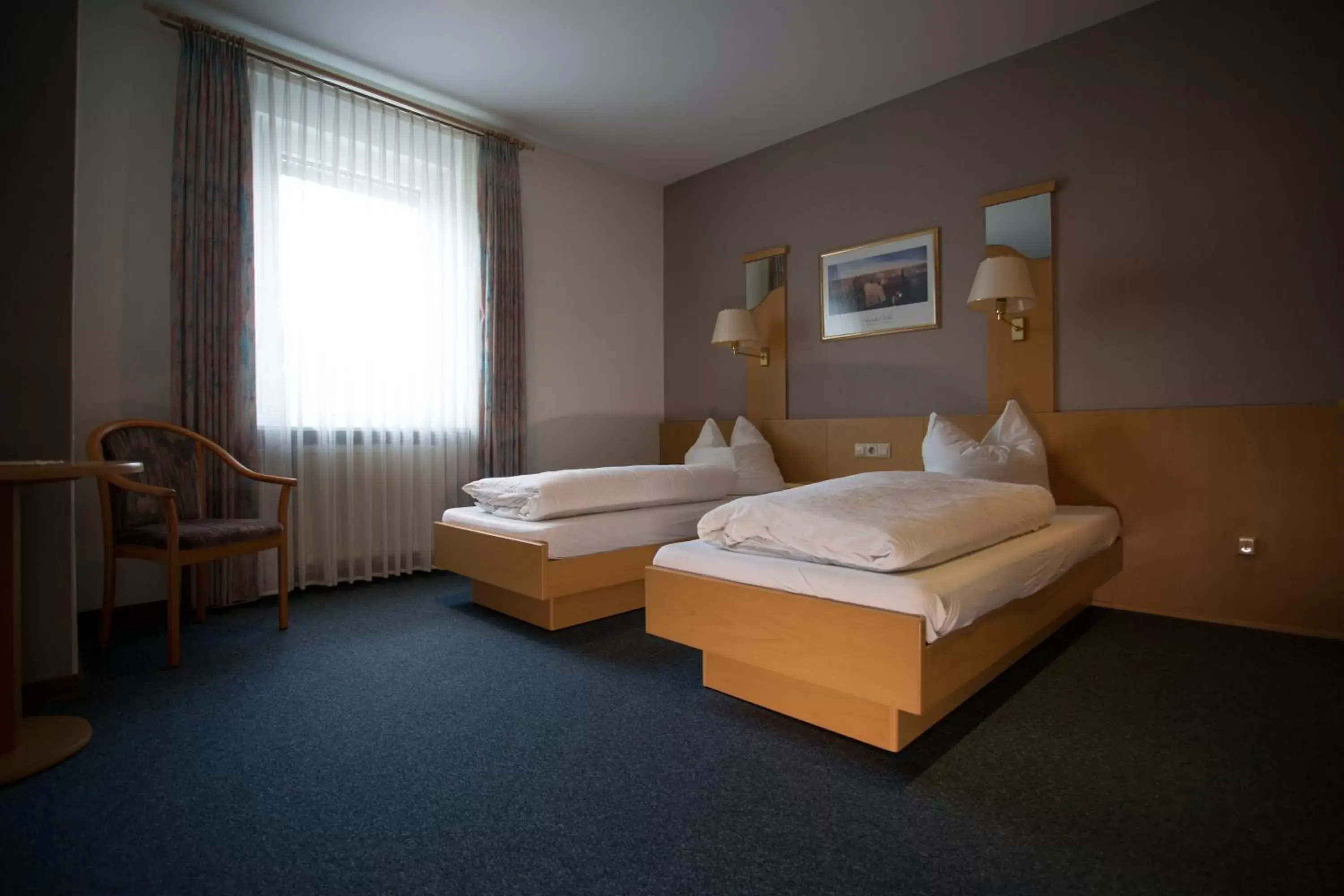 Double or Twin Room with Bathroom in Hotel Waldfrieden Double or Twin Room with Bathroom in Hotel Waldfrieden