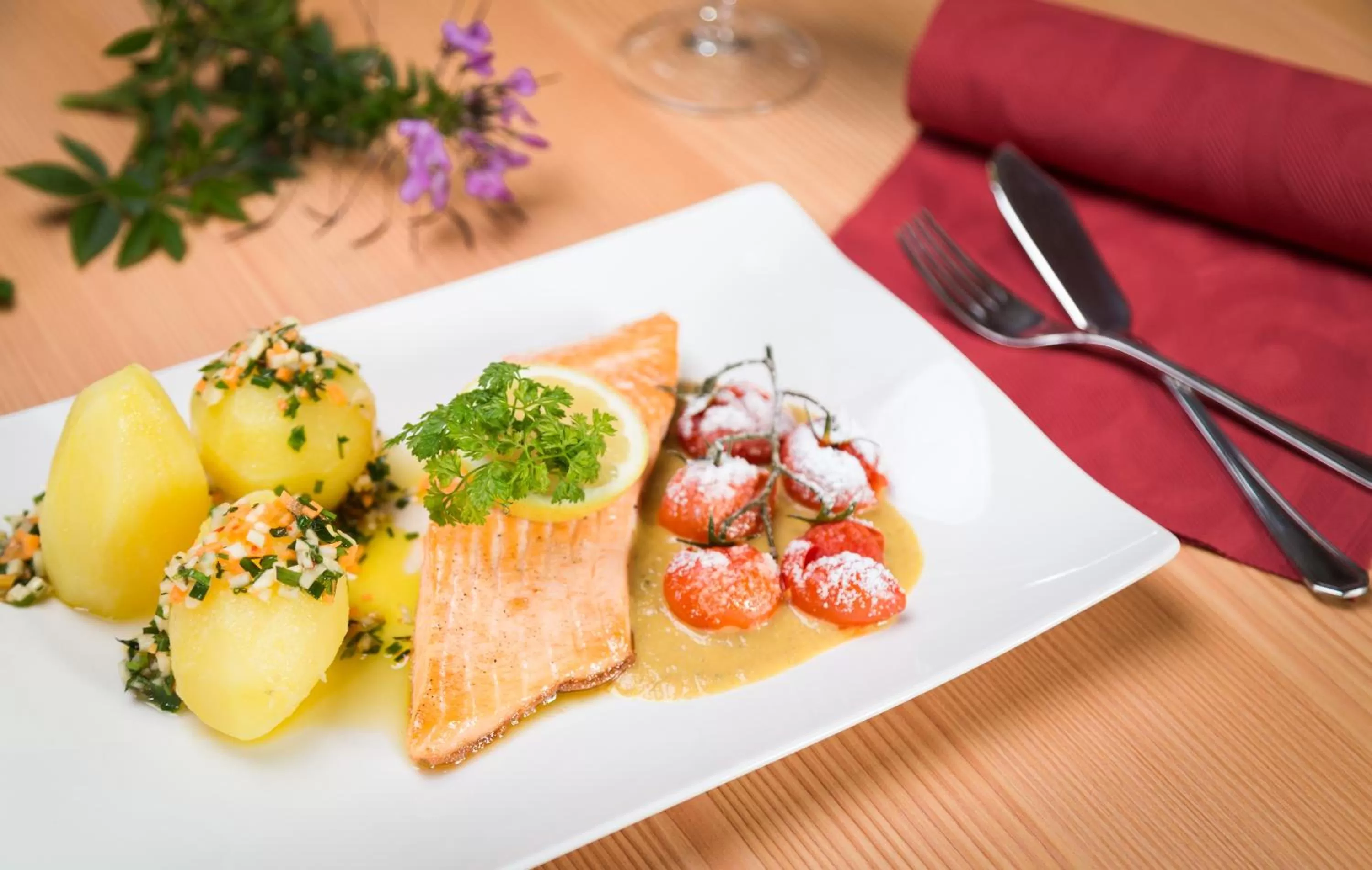 Dinner in Hotel Schröckerhof