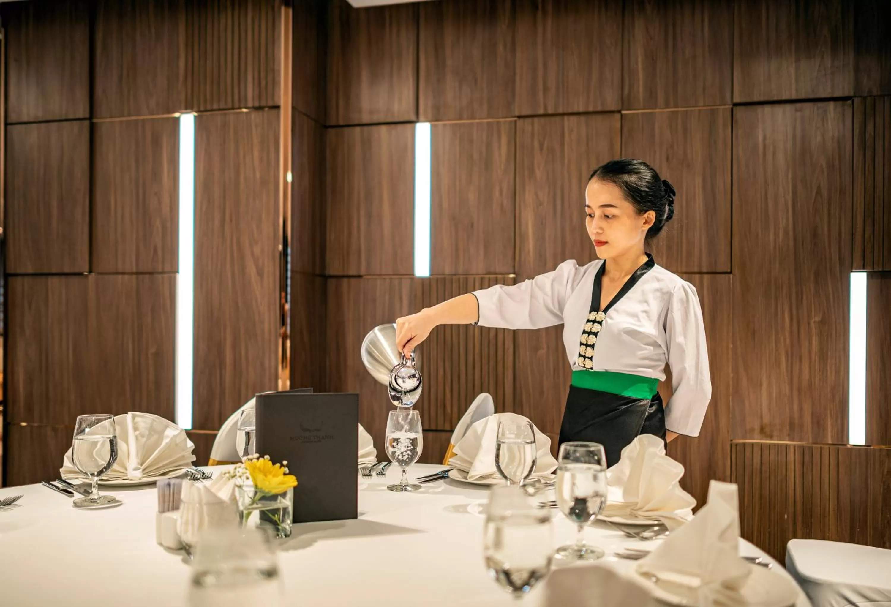 Staff in Muong Thanh Luxury Saigon Hotel