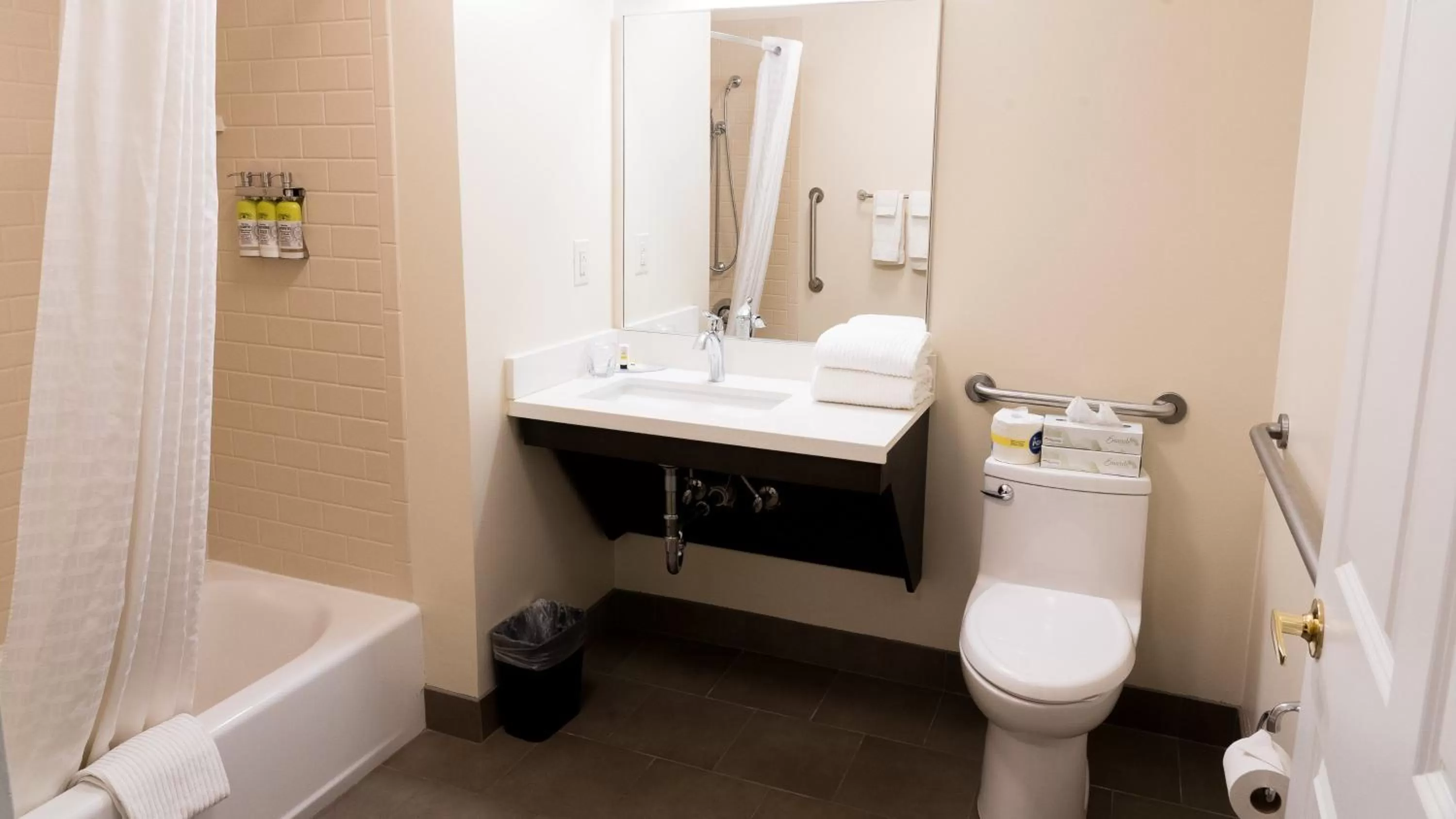 Bathroom in Candlewood Suites Saint Joseph - Benton Harbor by IHG