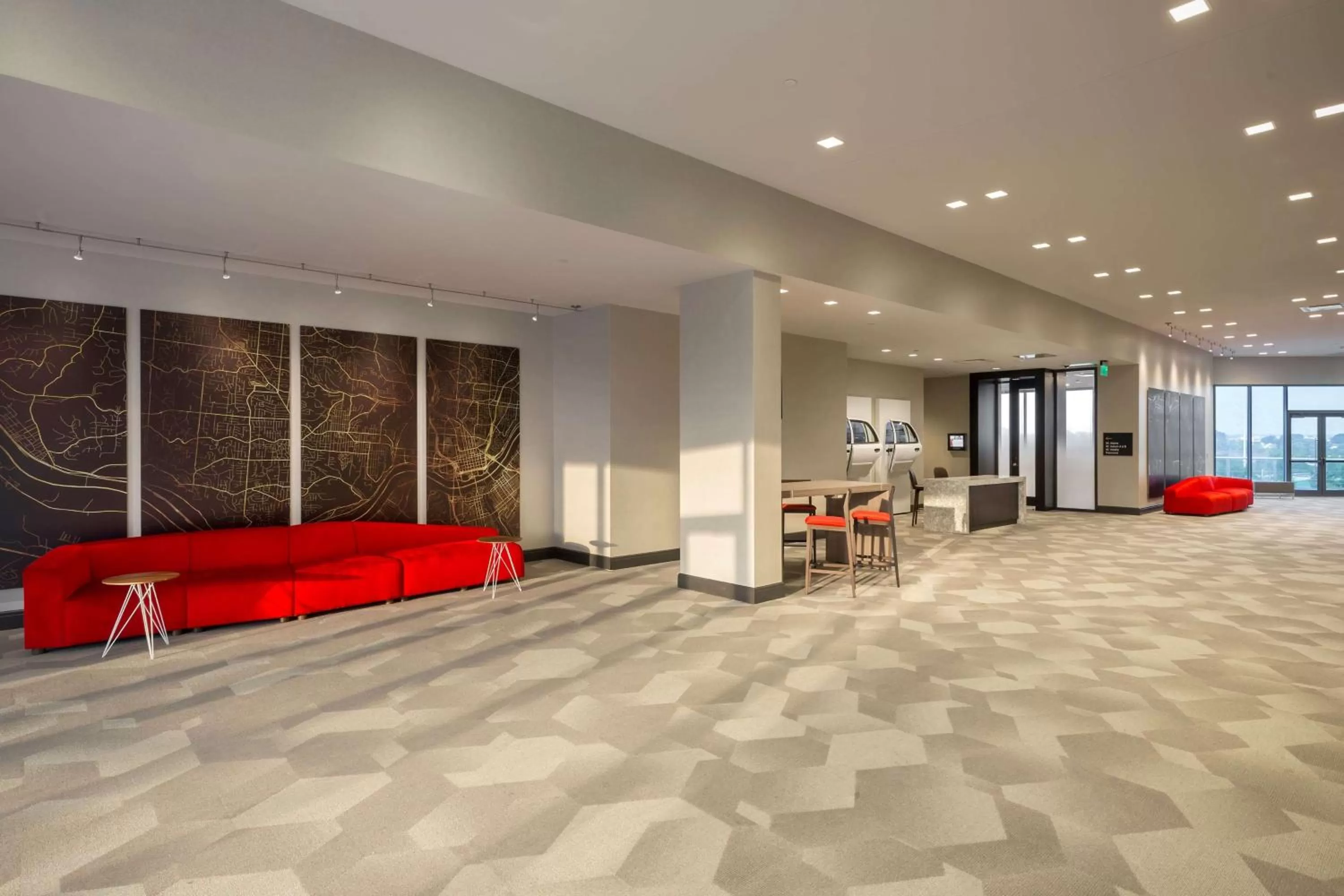 On site in The Summit Hotel