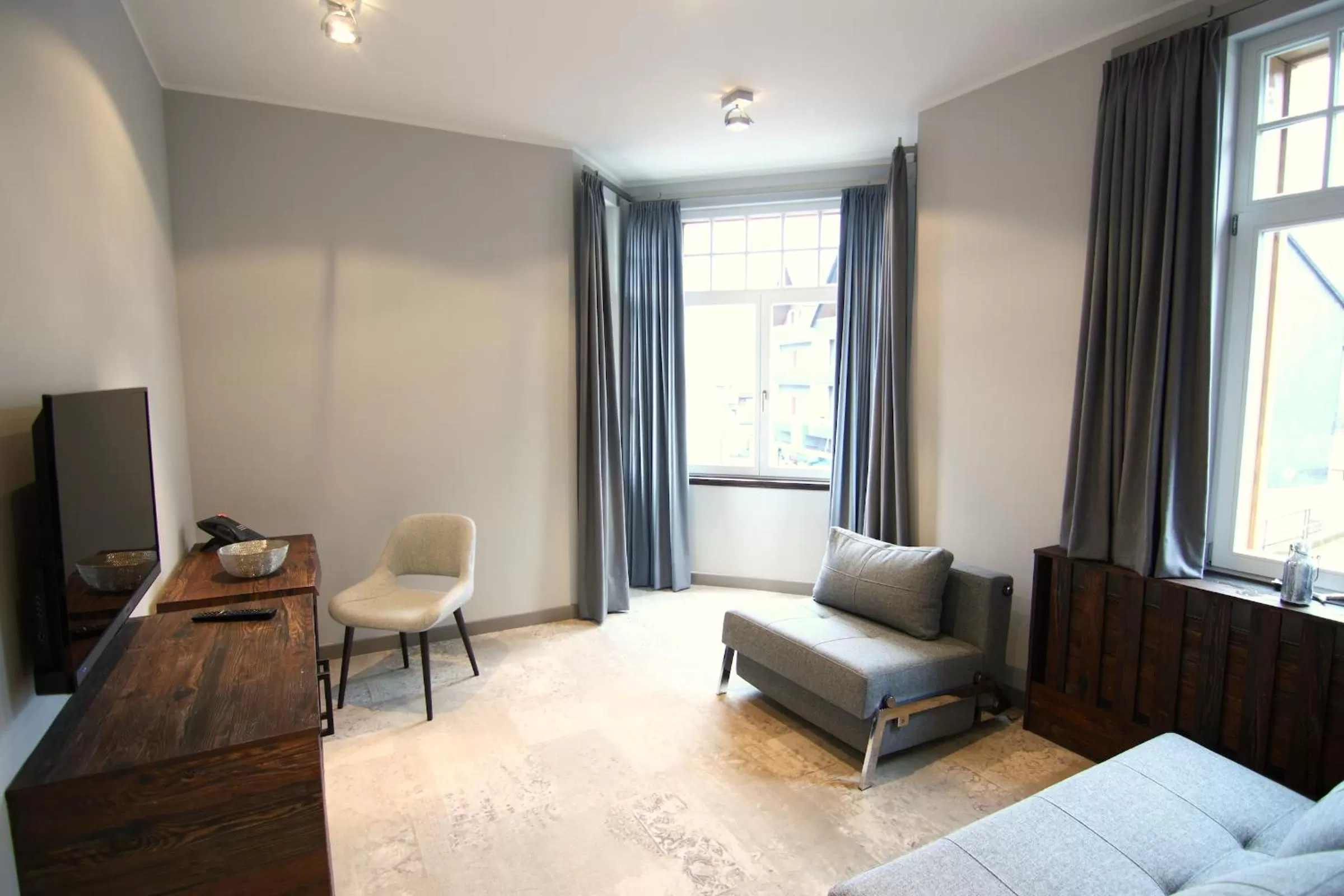 Photo of the whole room in StrandBerg's Designhotel Viktoria