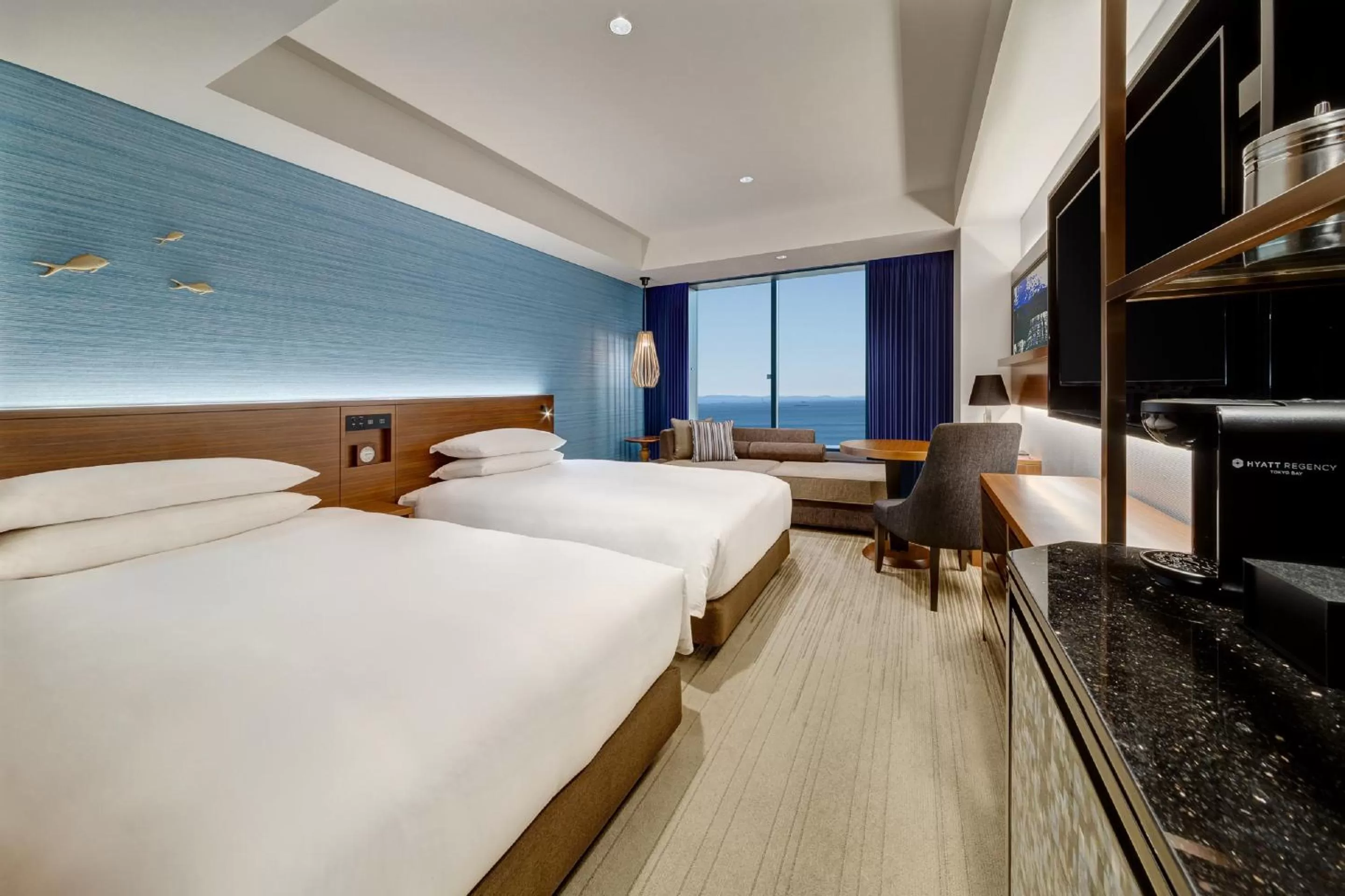 Photo of the whole room, Bed in Hyatt Regency Tokyo Bay