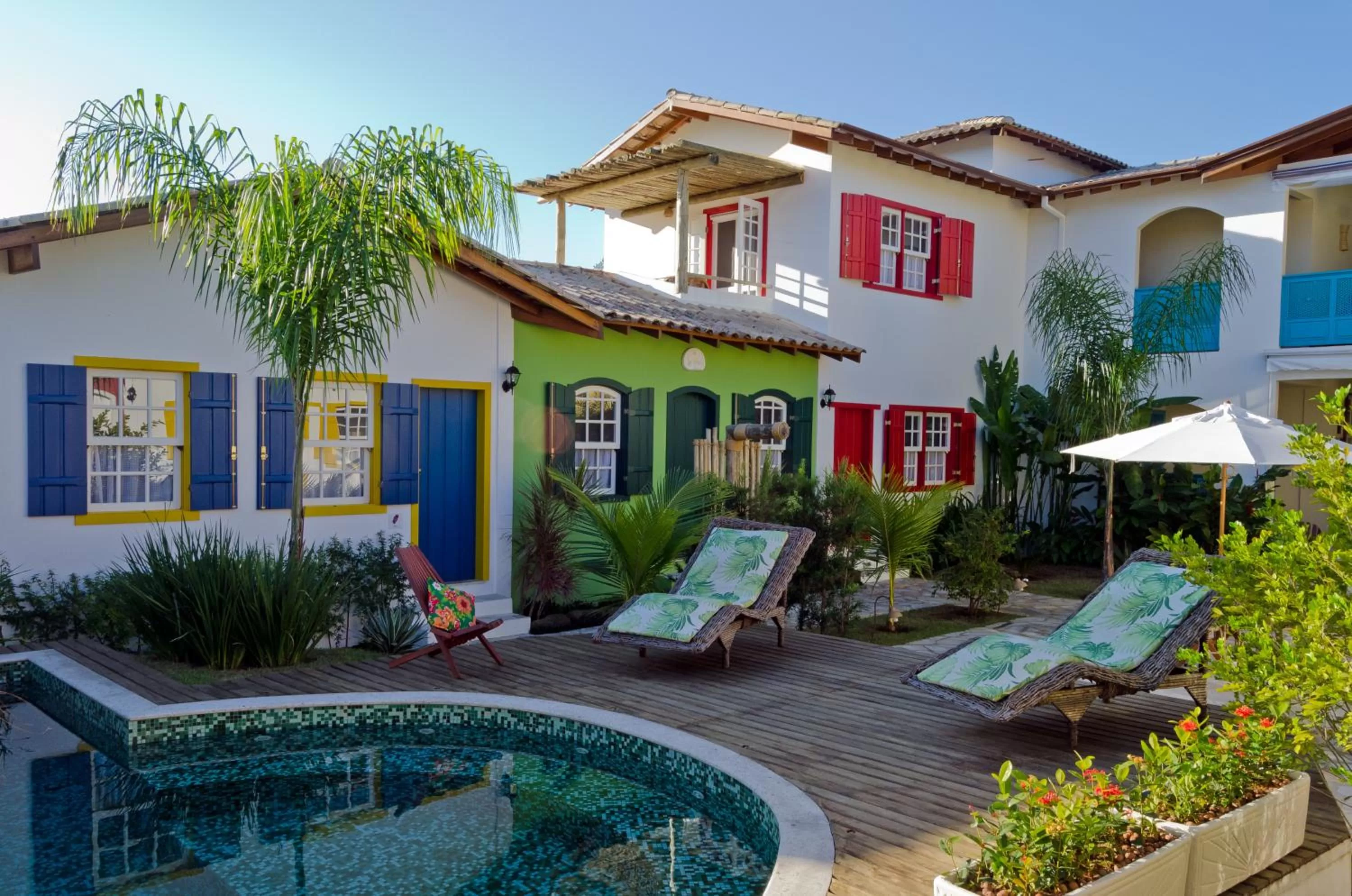 Property Building in Pousada Pomar Paraty