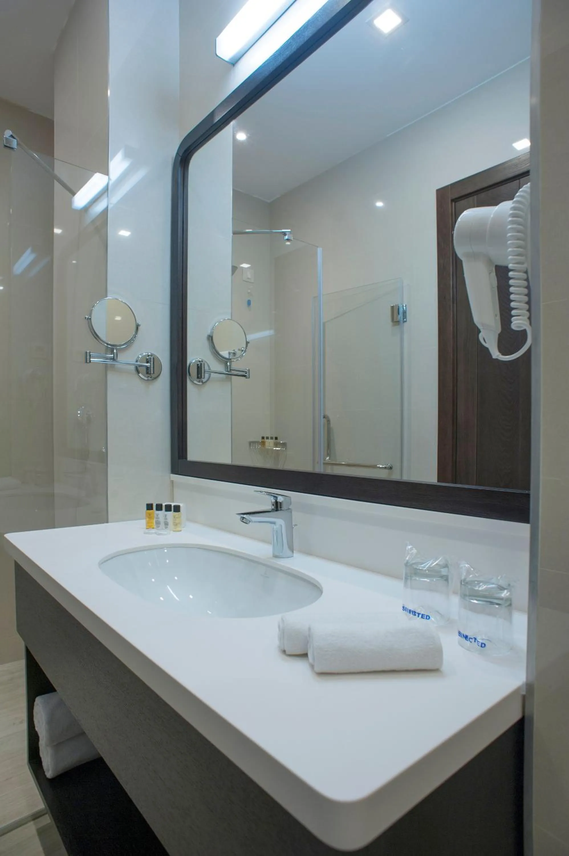 Shower in Hotel Moskva