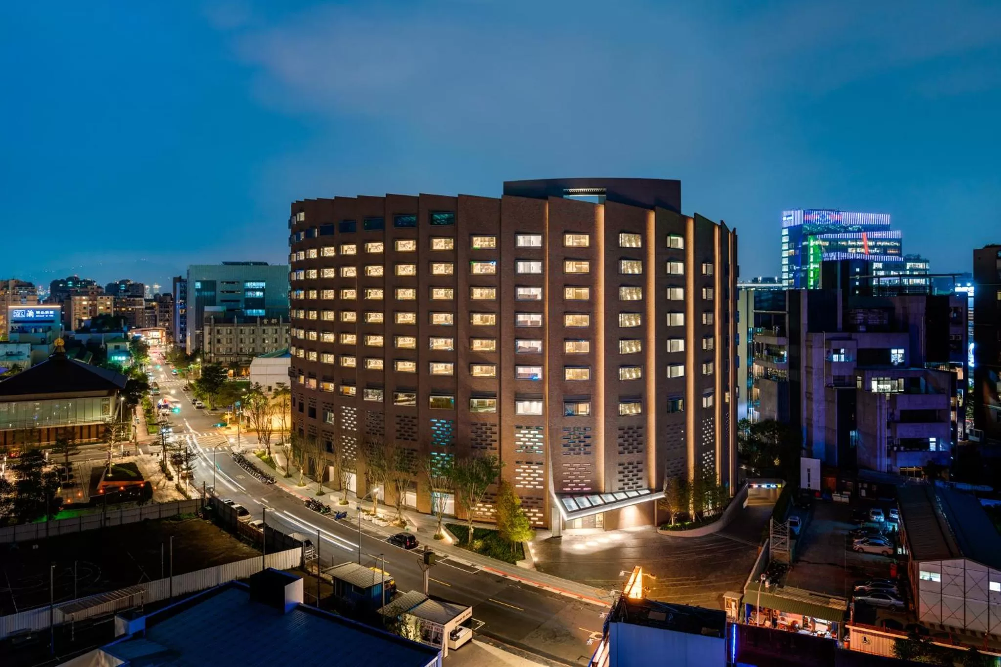 Property building in Hotel Indigo Taipei North by IHG