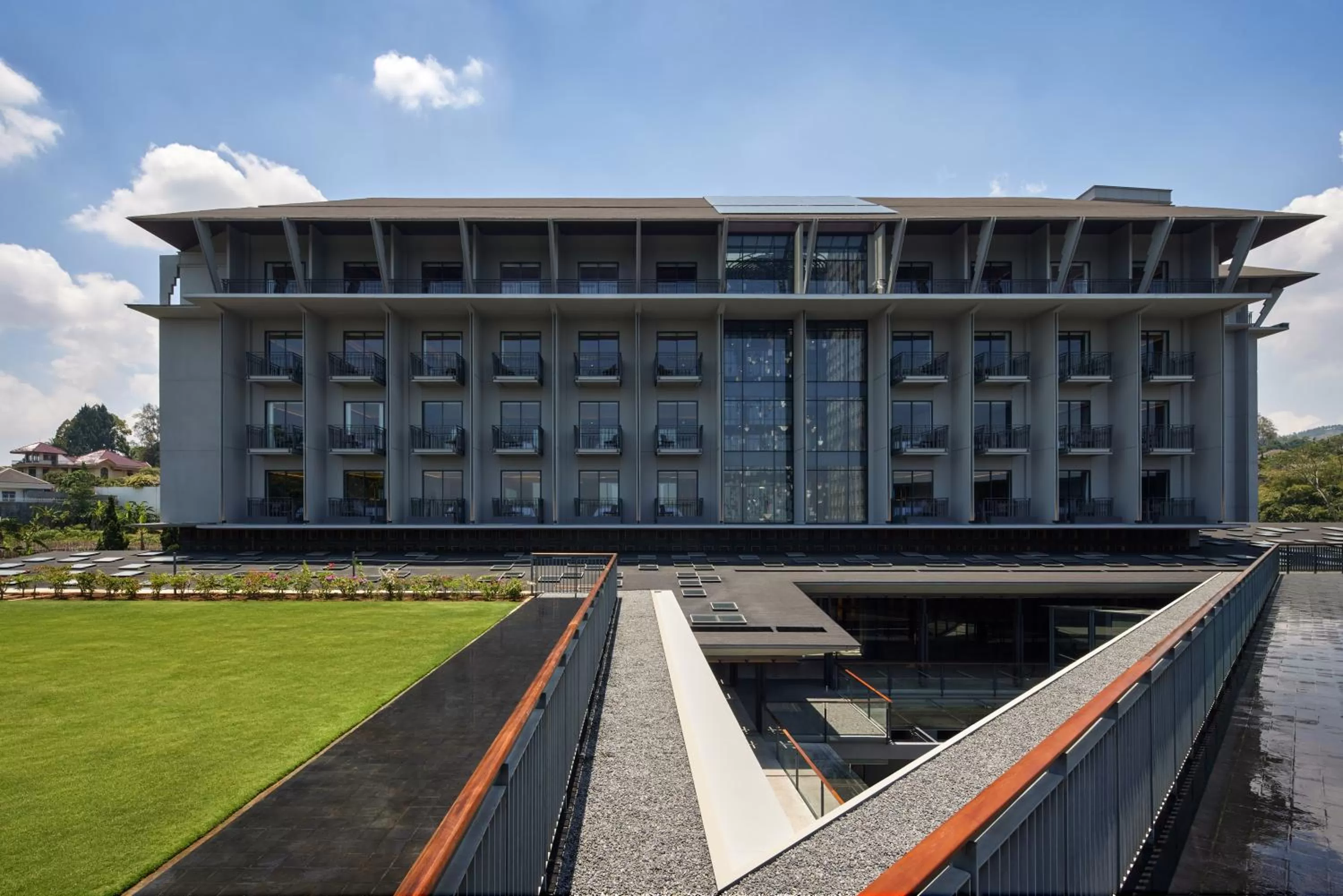 Property building in The Gaia Hotel Bandung