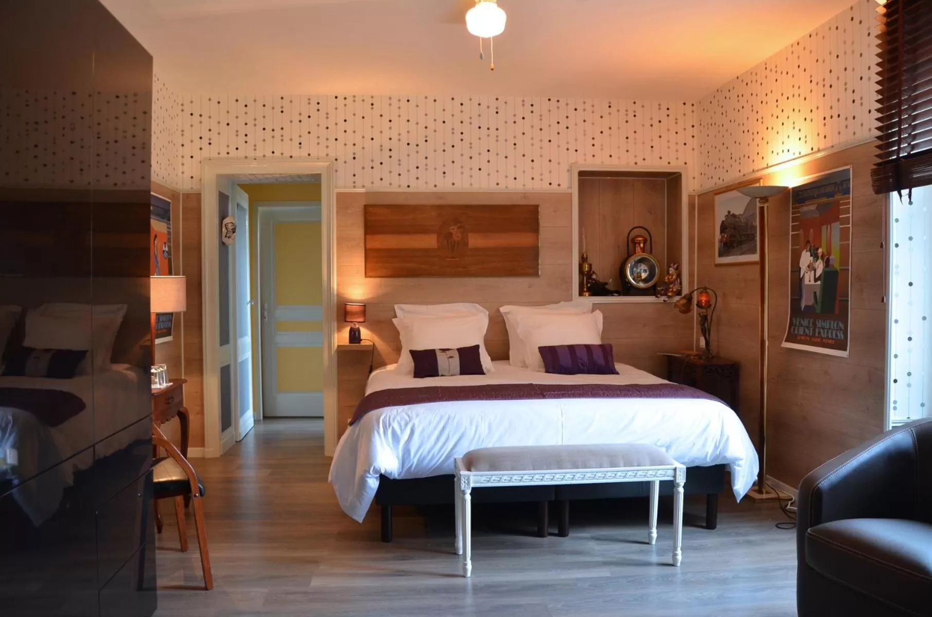 Photo of the whole room, Bed in Avenue de la Gare