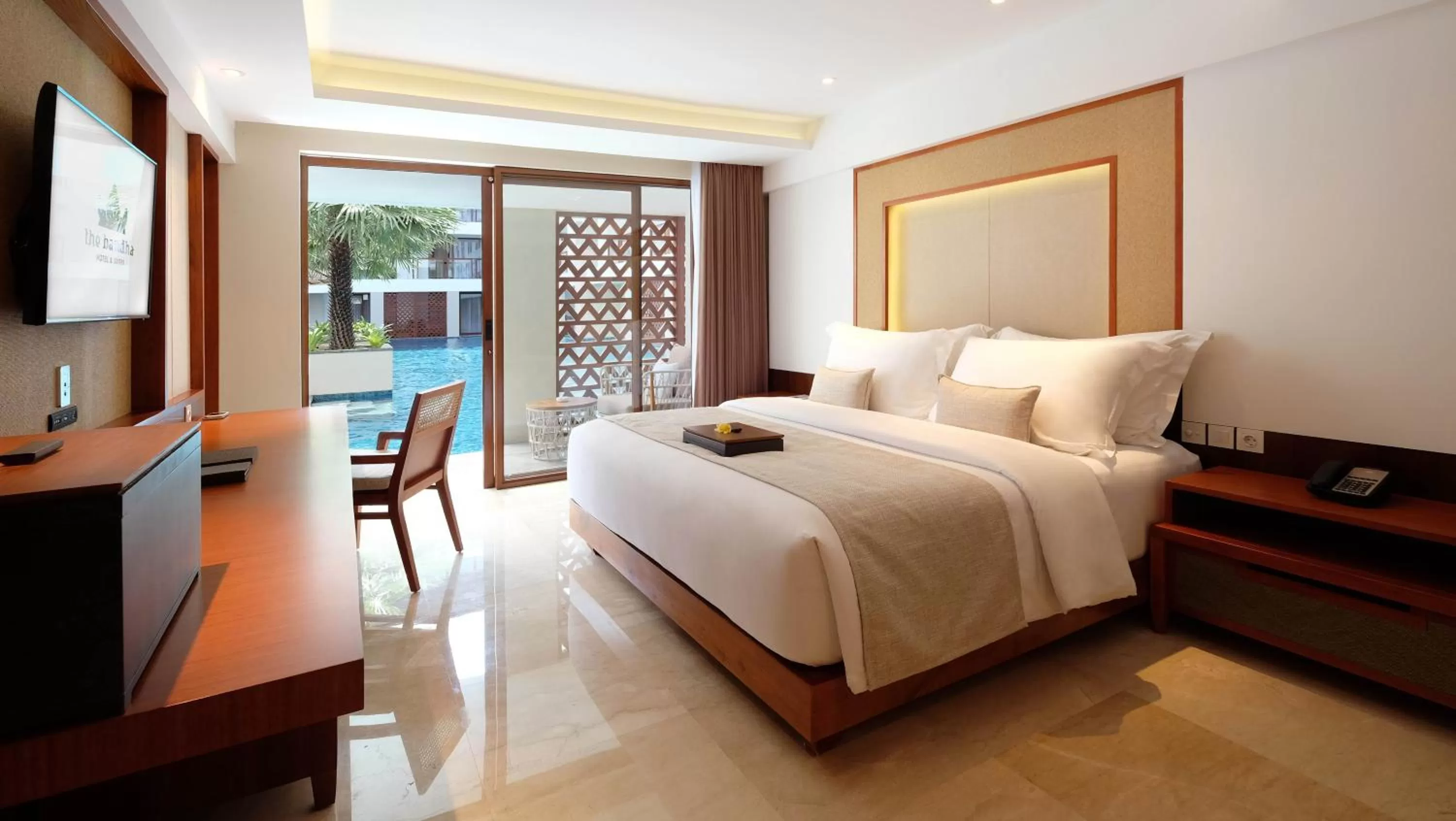 Bedroom, Bed in The Bandha Hotel & Suites