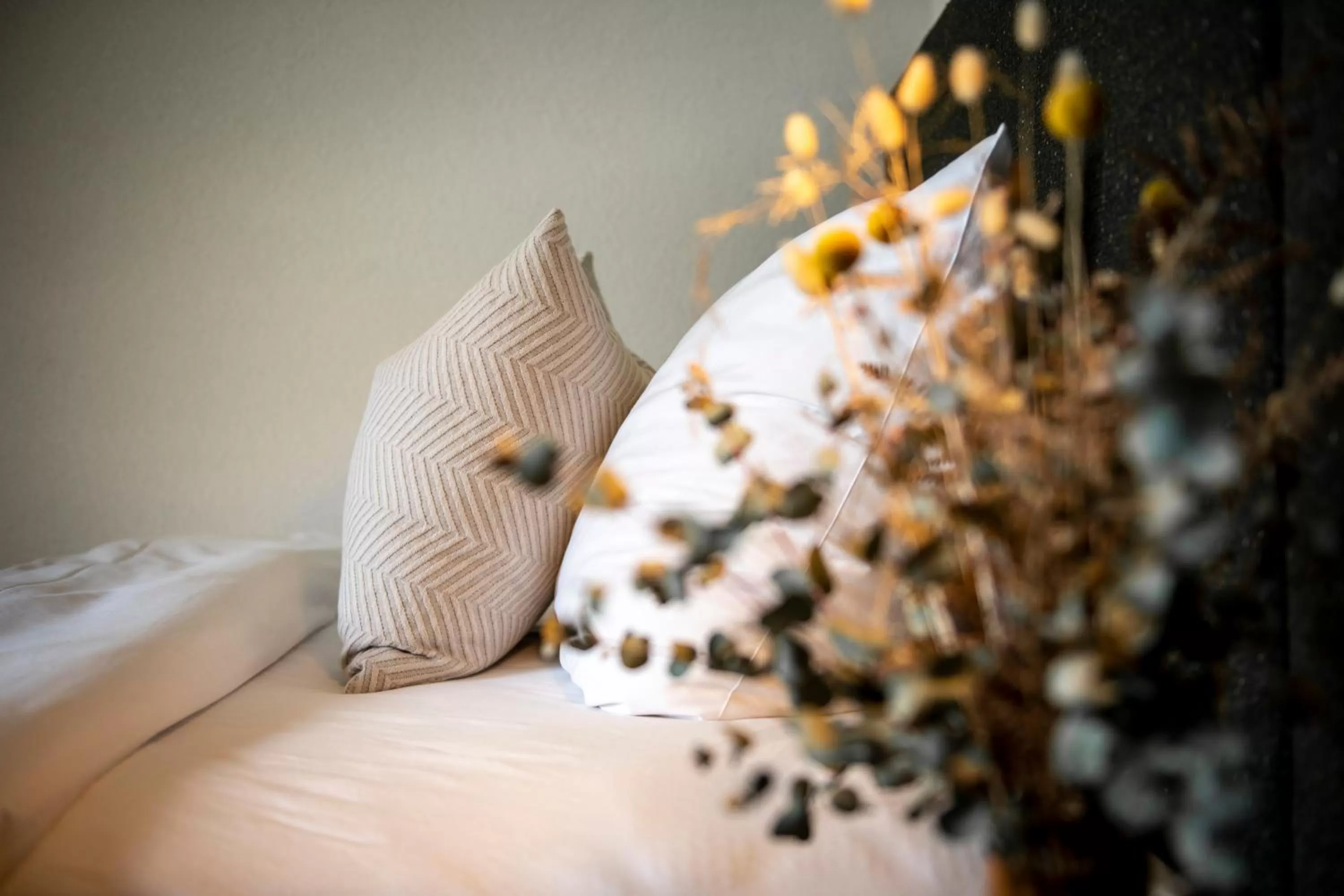 Bed in Flem Mountain Lodge