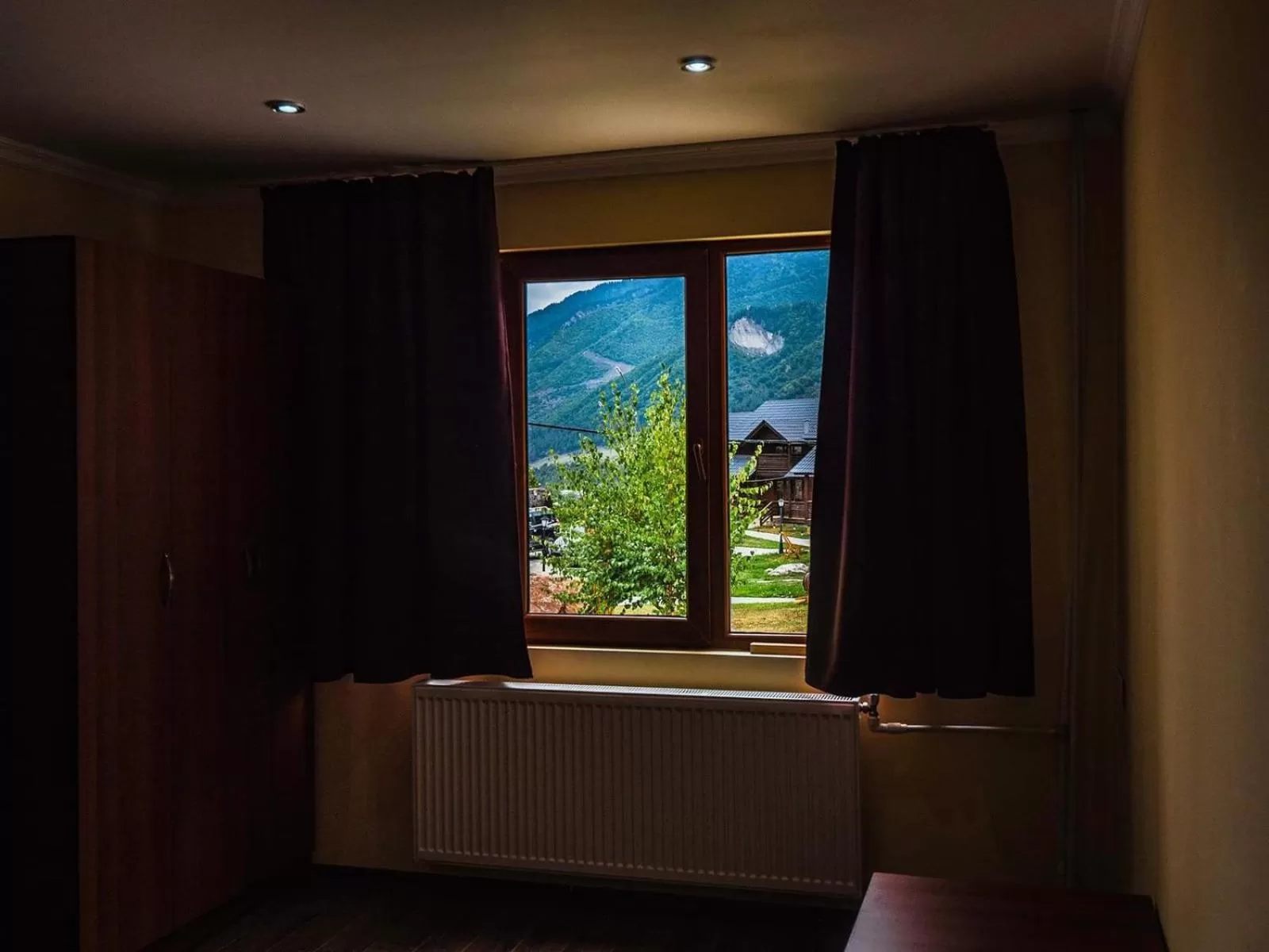 Mountain view in Hotel Banguriani