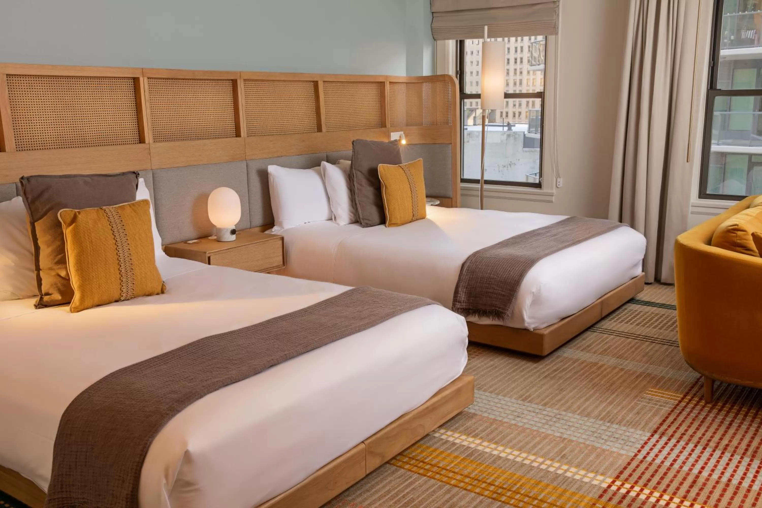 Bed in Ändra Hotel Seattle - MGallery Collection