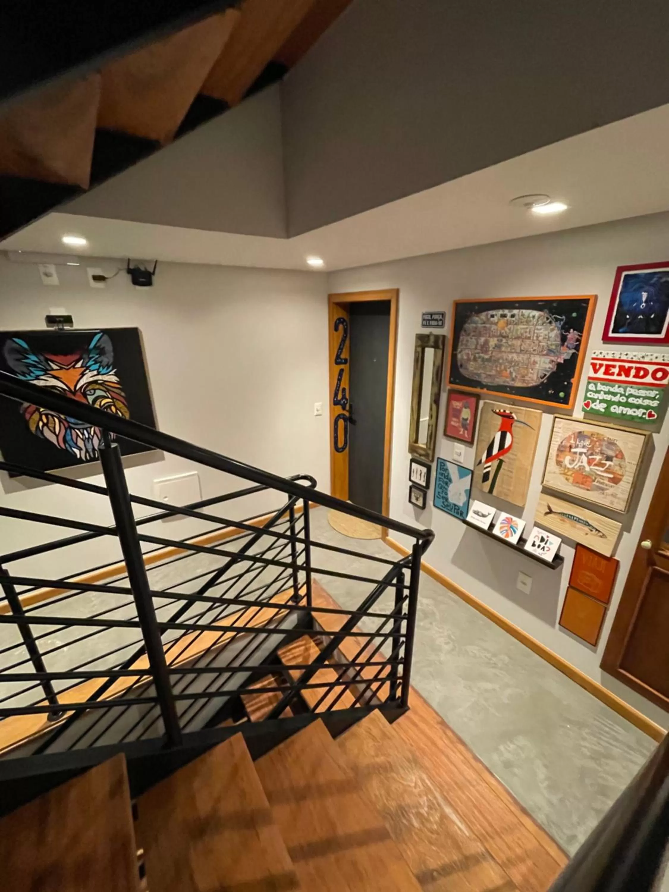 Lobby or reception in Hospedaria da Lagoa