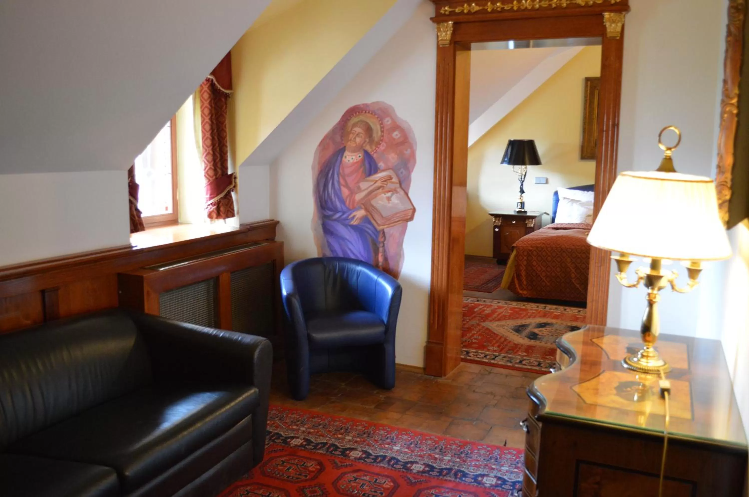 Seating area in U Páva