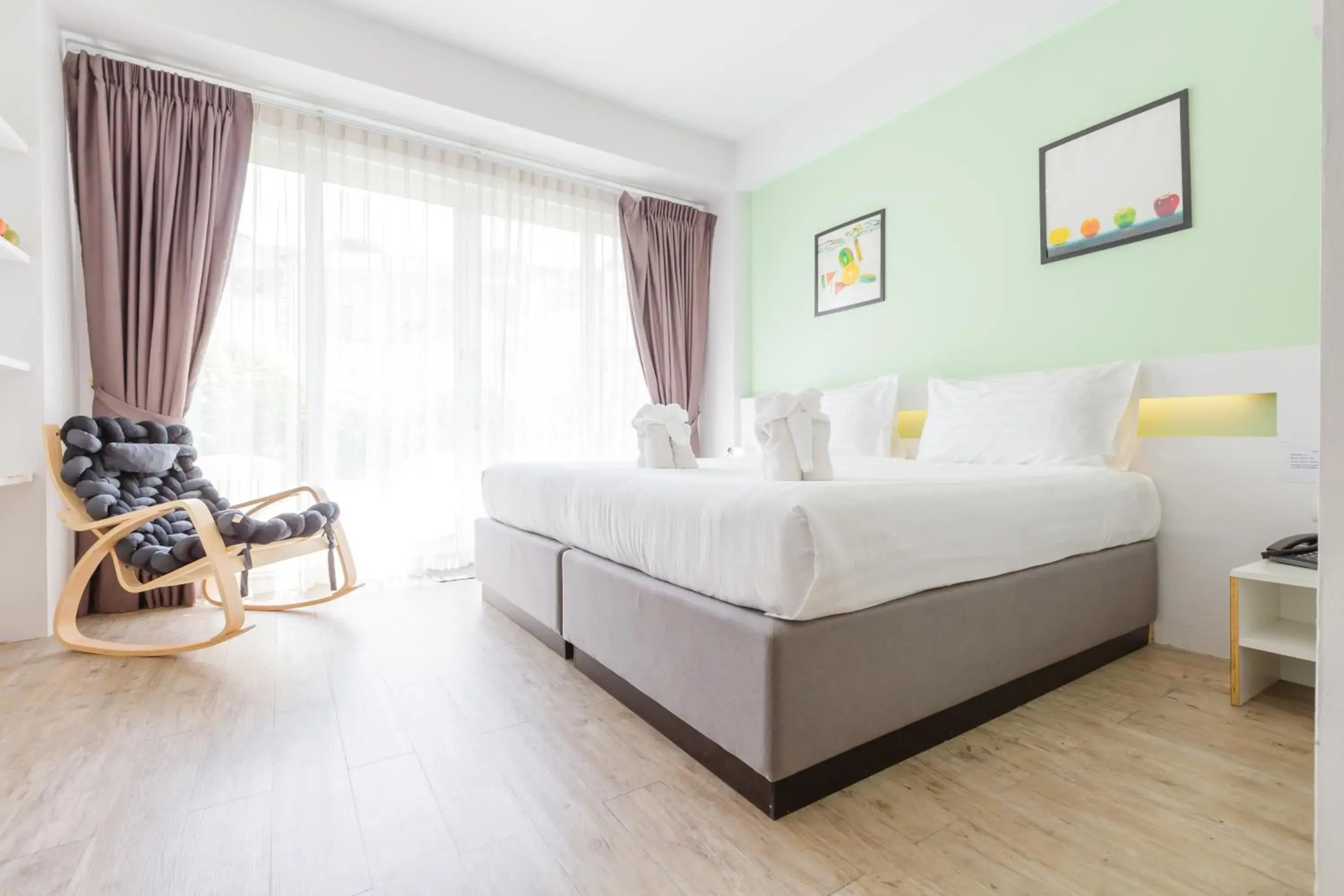 Double or Twin Room with Swimming Pool Access in The Frutta Boutique Double or Twin Room with Swimming Pool Access in The Frutta Boutique