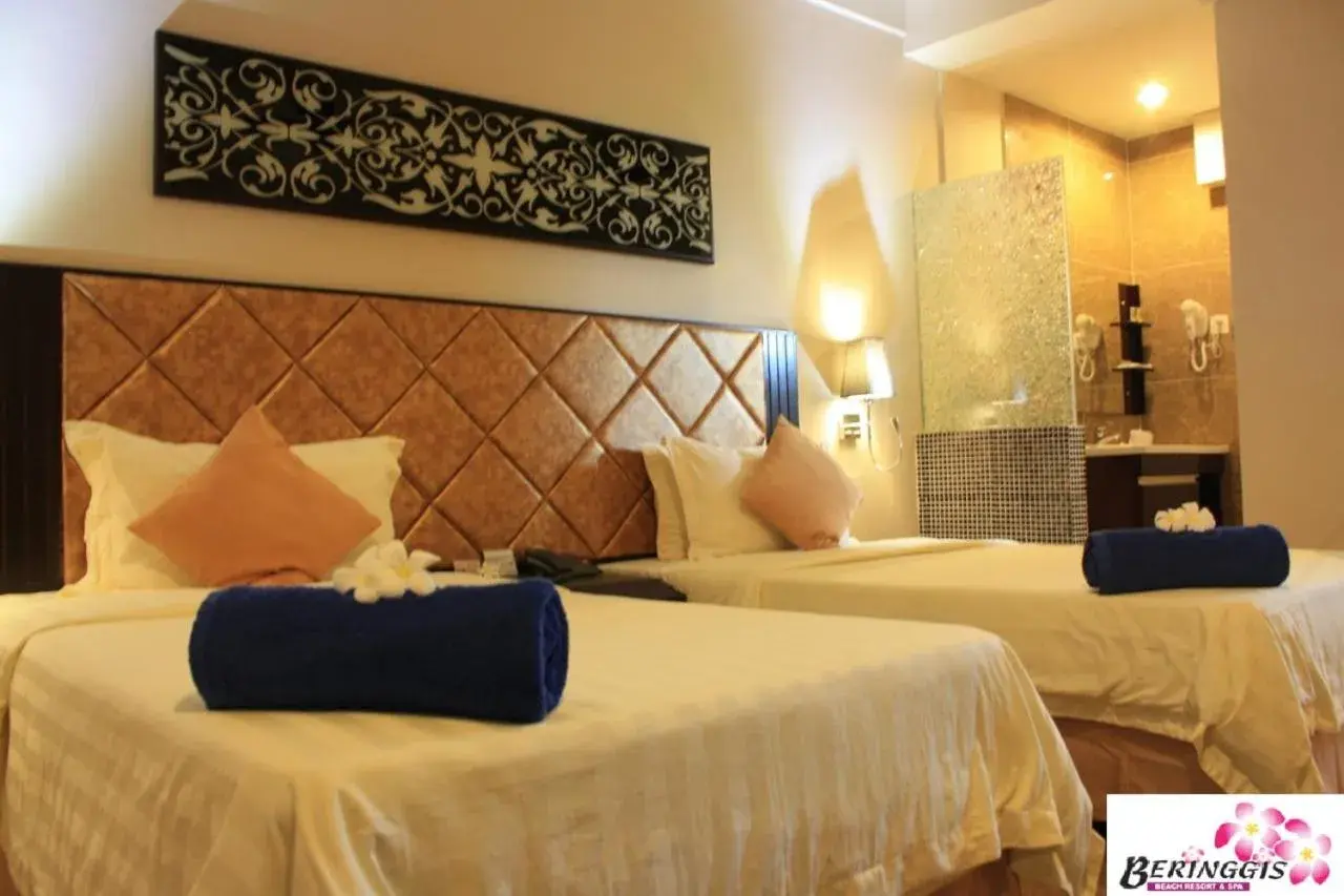 Deluxe Double or Twin Room with Pool View in Beringgis Beach Resort & Spa Deluxe Double or Twin Room with Pool View in Beringgis Beach Resort & Spa