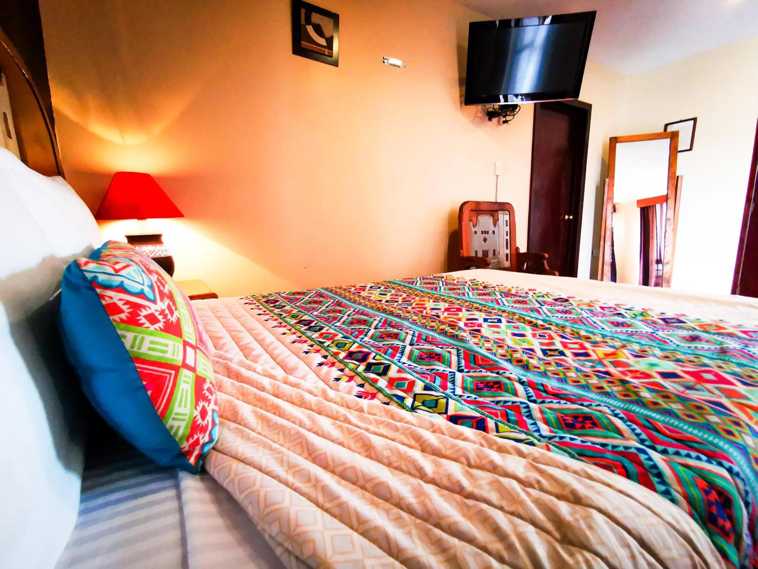 Bed in Hotel Chocolate Tradicional