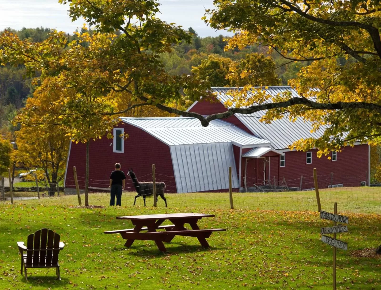 Autumn in Maple Hill Farm Inn