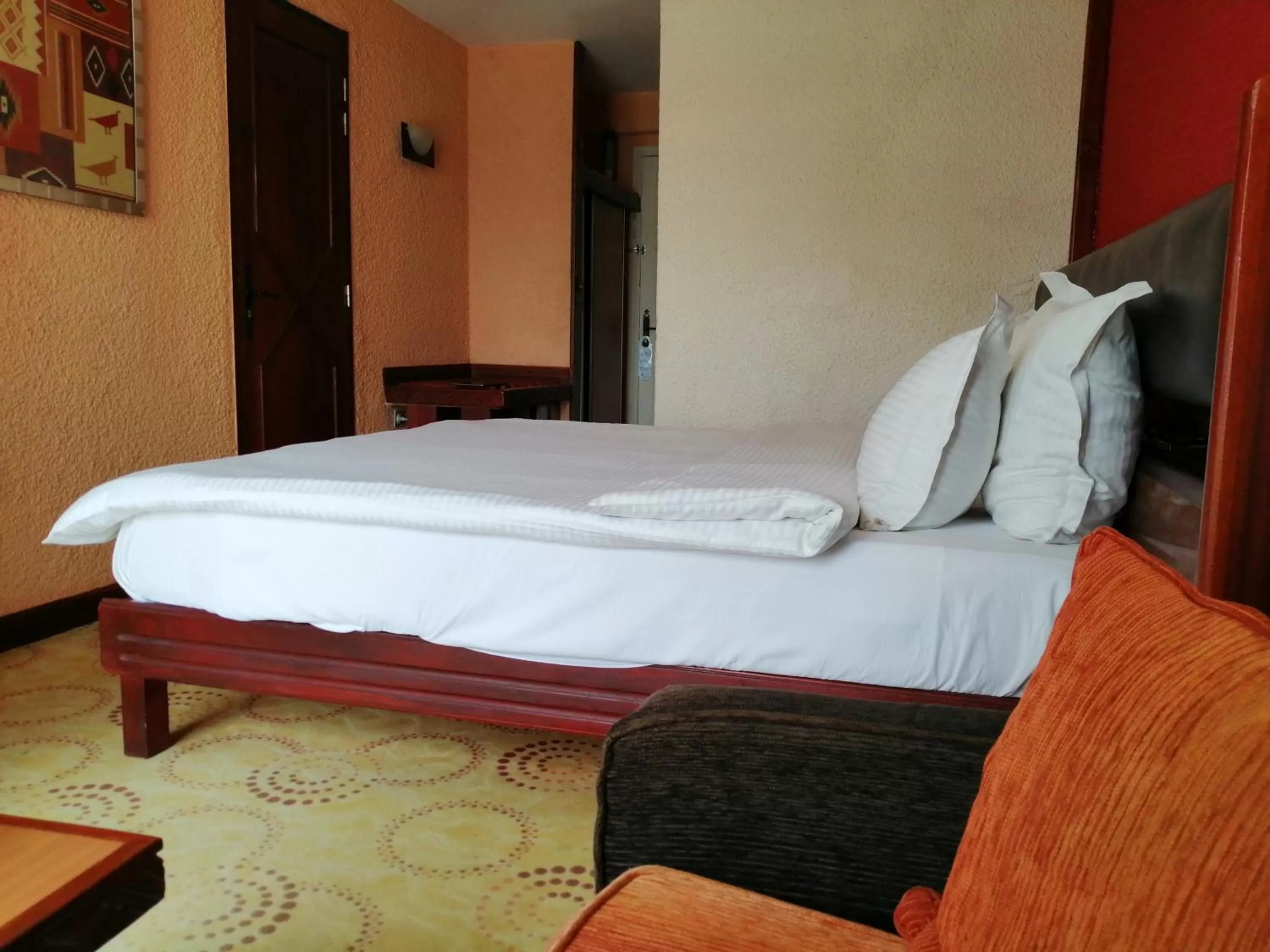 Bed in Hotel Jardin Savana Dakar