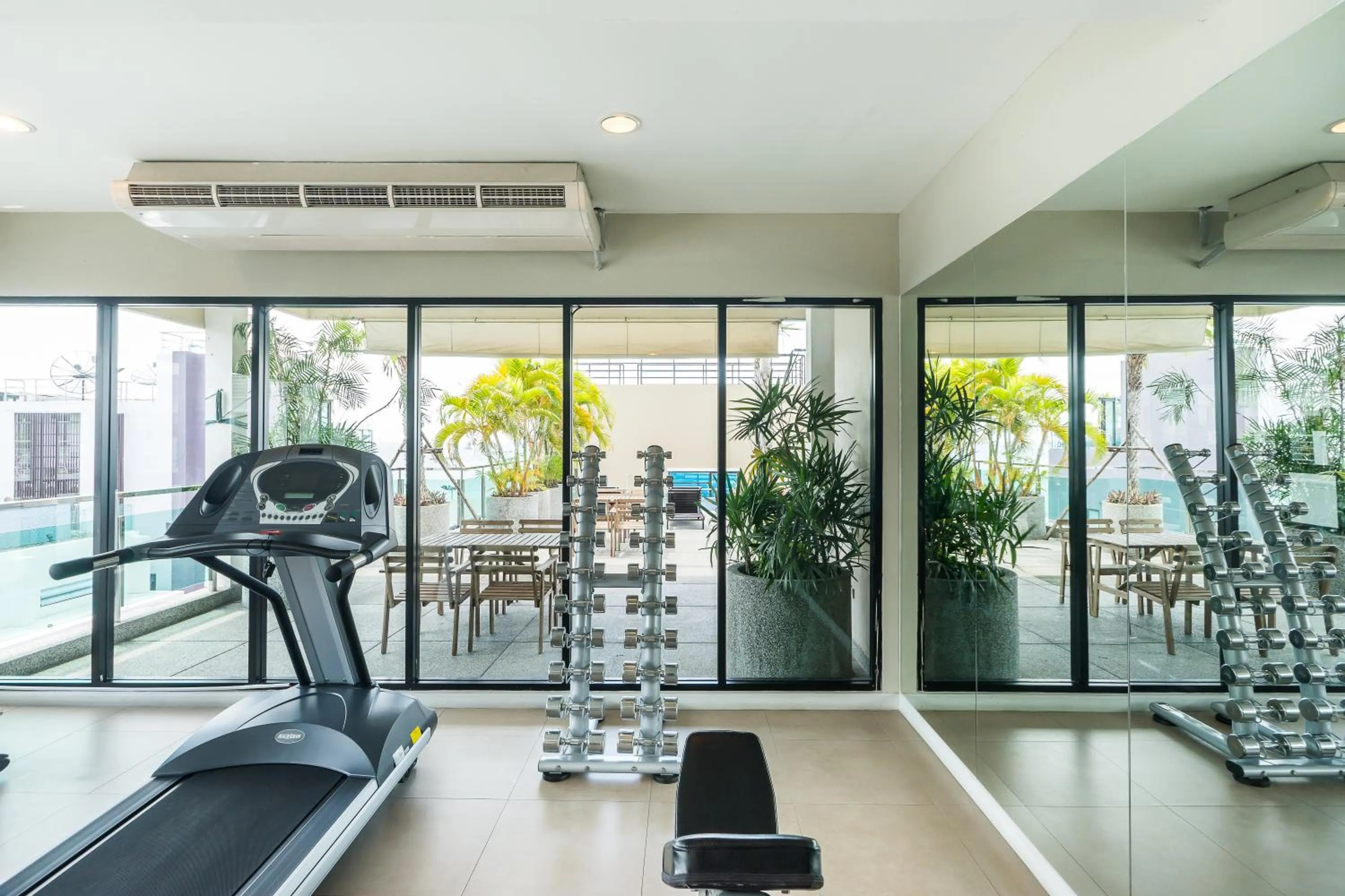 Fitness centre/facilities in Sea Me Spring Too Hotel