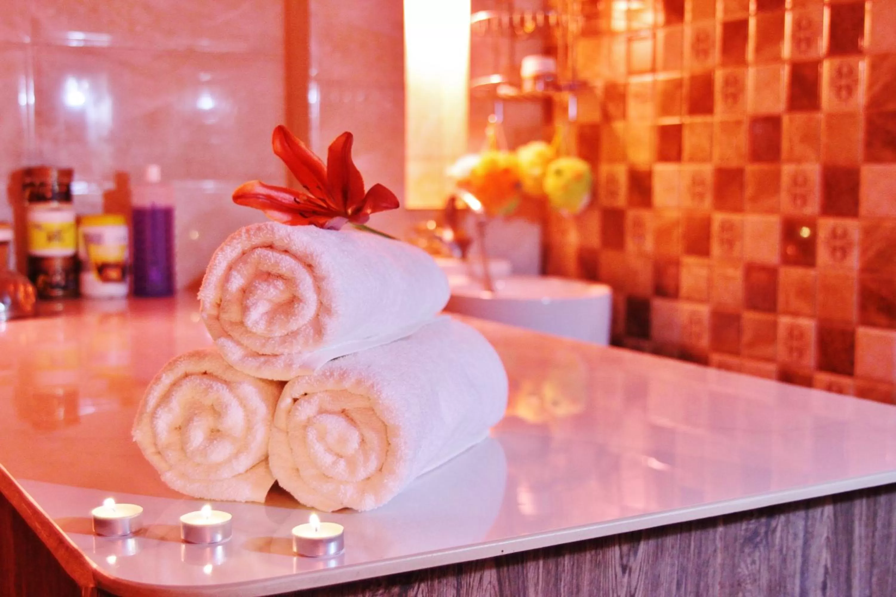 Hot Spring Bath in Carawan Al Fahad Hotel