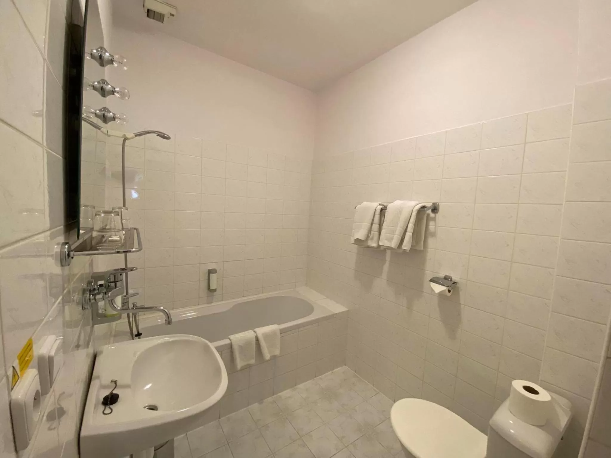 Bathroom in Hotel Zámeček na Čeladné