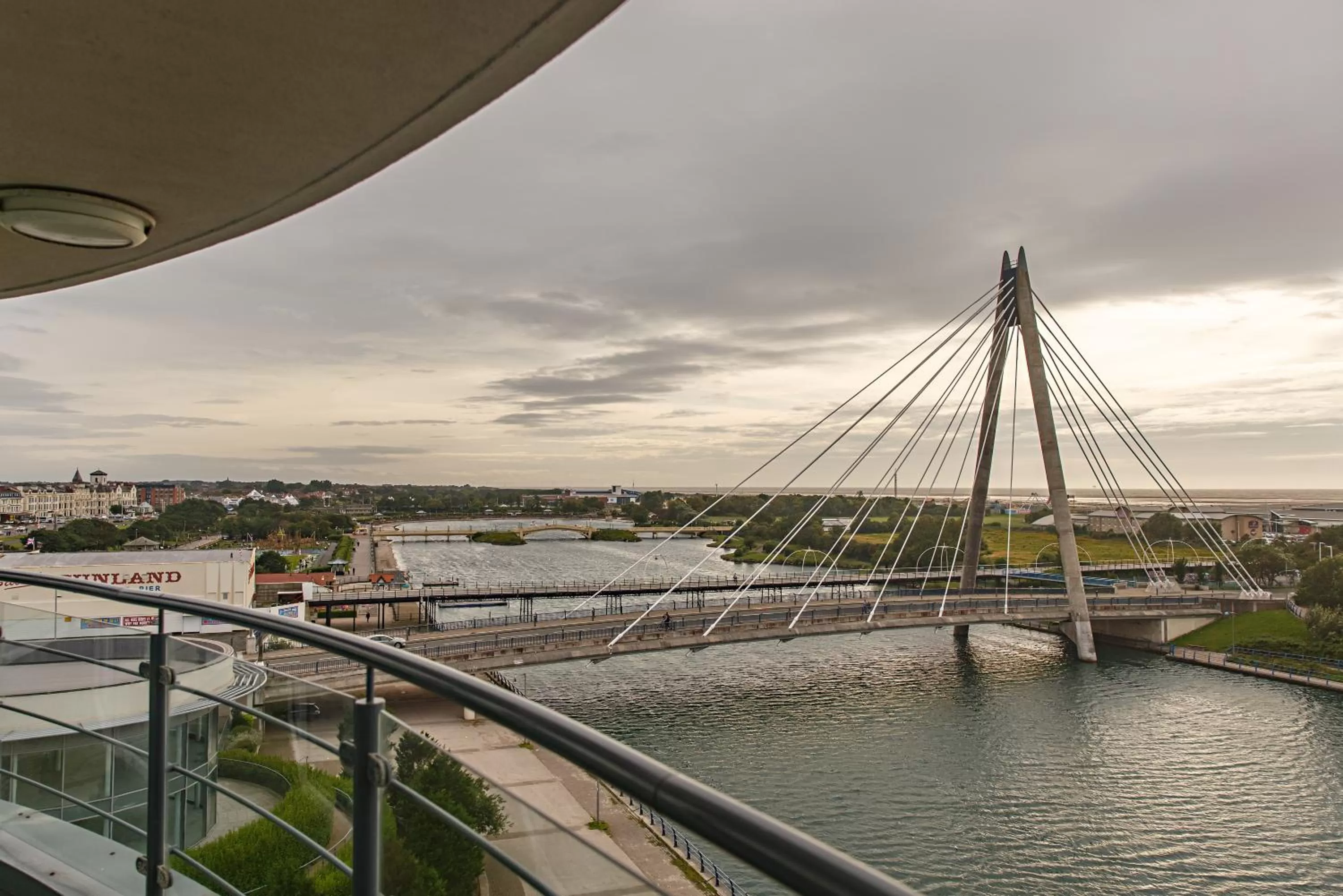 River view in Waterfront Southport Hotel
