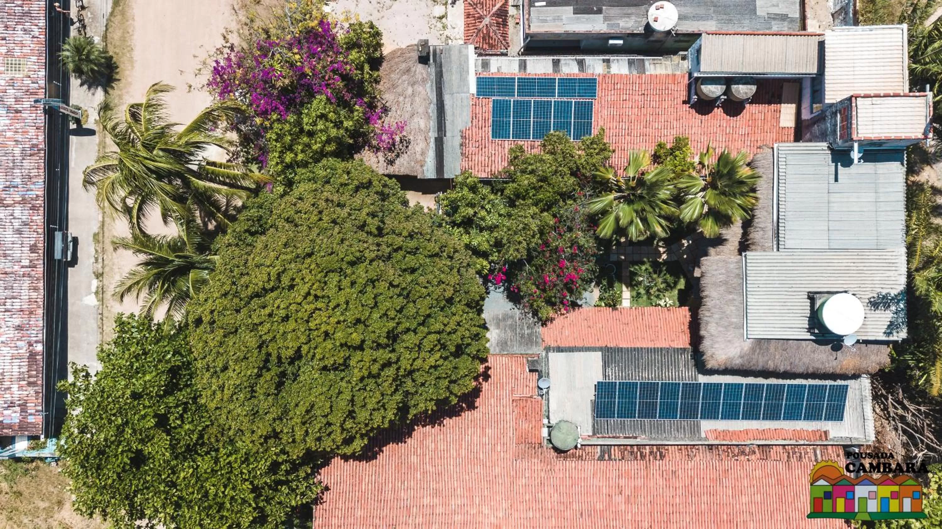 Bird's eye view in Pousada Cambará