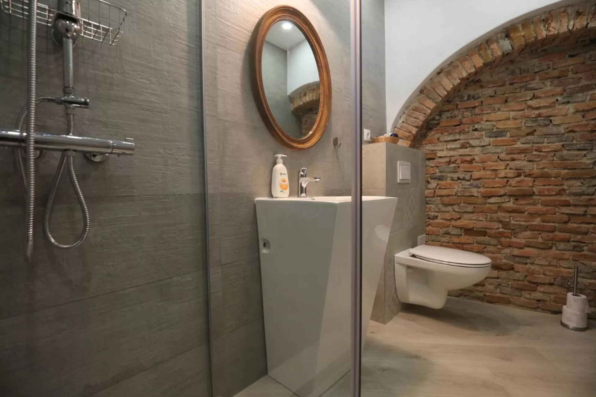 Bathroom in Lumiere House Sibiu