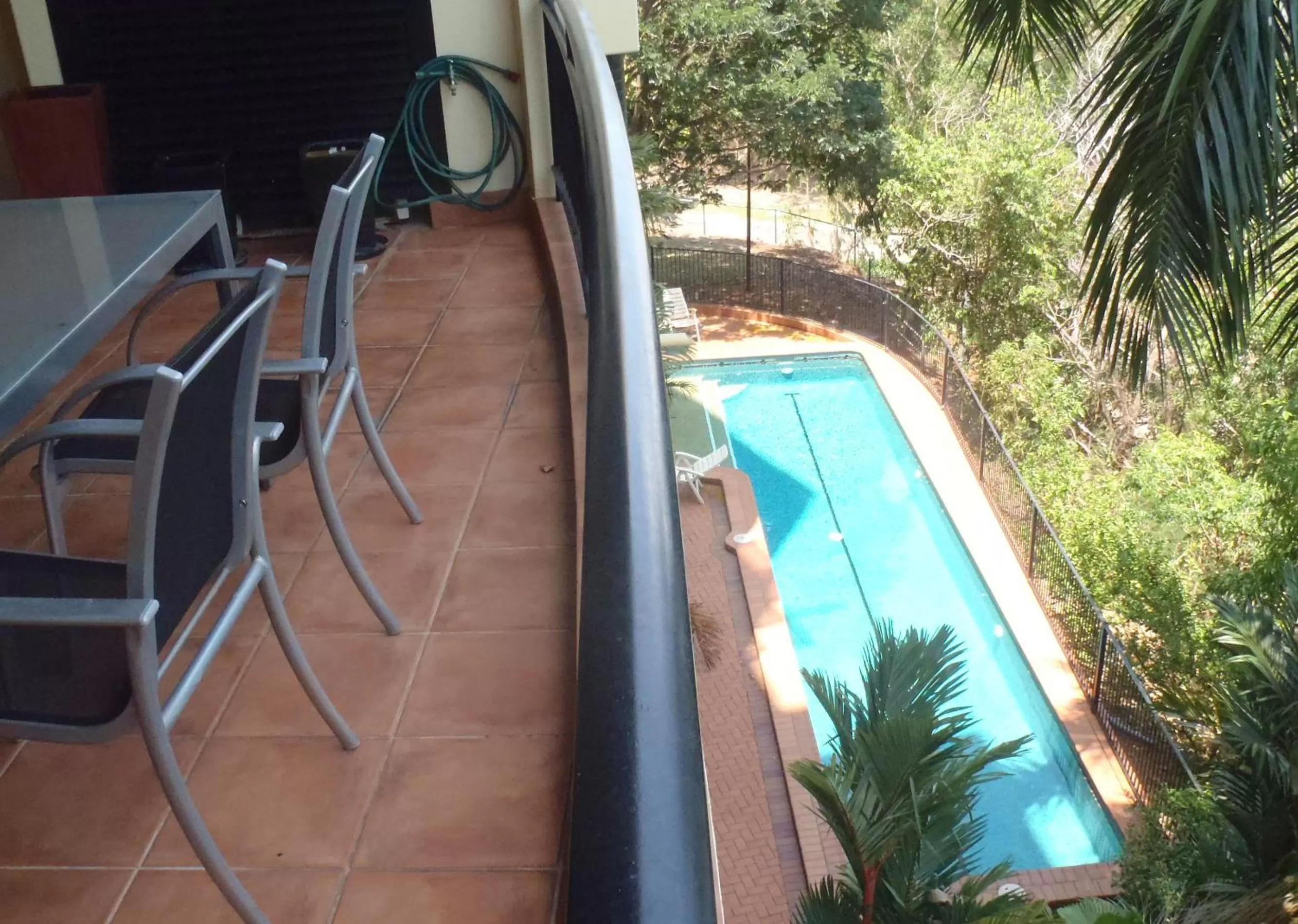 Pool View in Darwin Deluxe Apartments