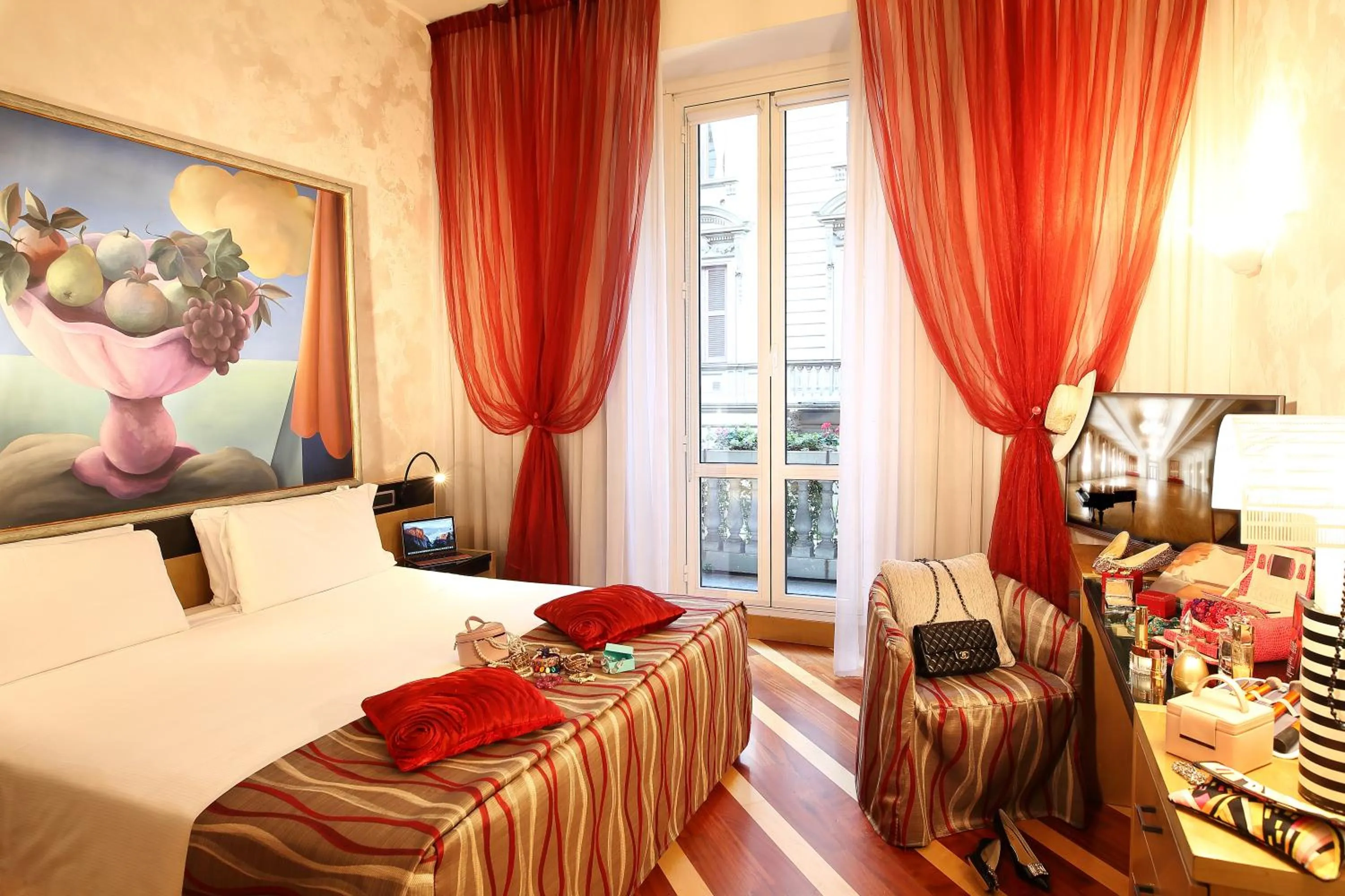 Property building, Bed in Hotel Sanpi Milano